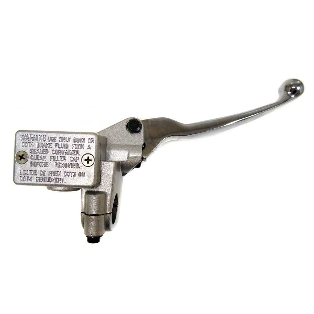 Mmg Universal Fit Front Brake Master Cylinder For 50Cc And 150Cc Gy6 Scooters Mopeds Atvs, Chrome Finish