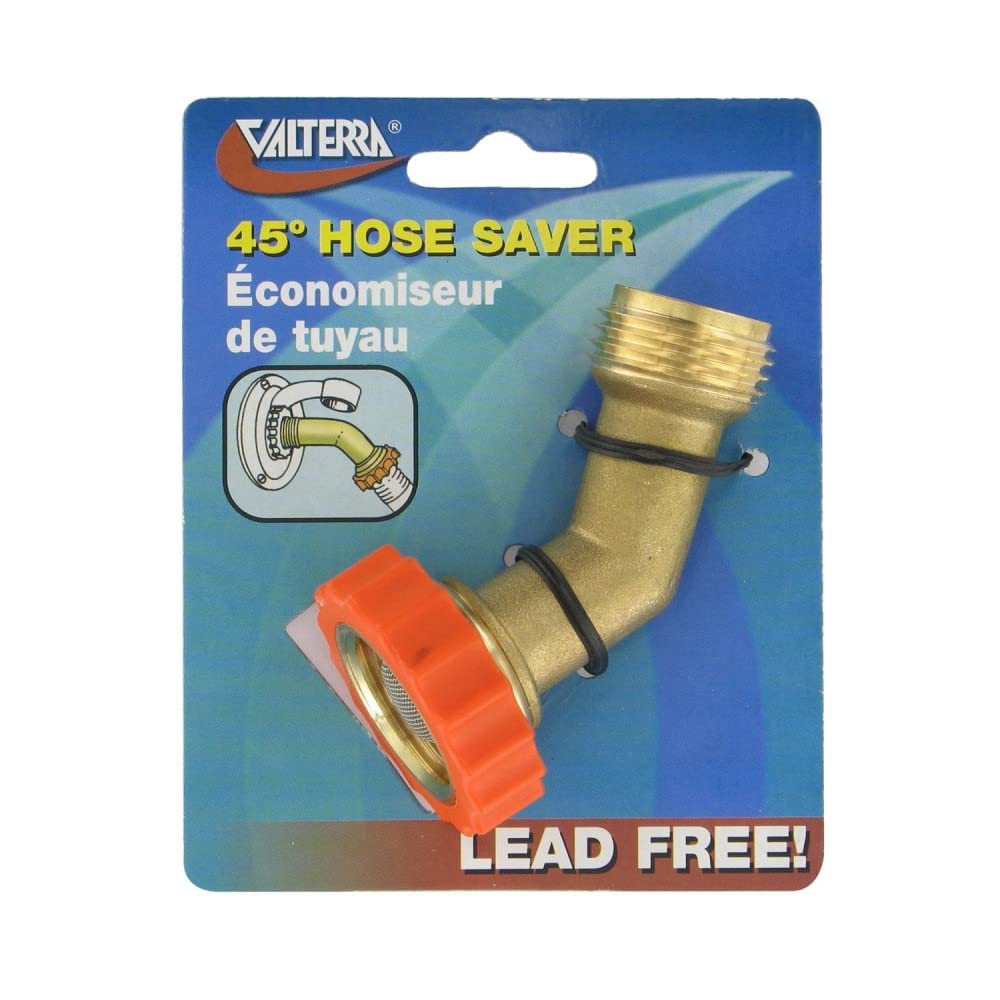 Valterra (A01-0019Vp) 45 Degree Brass Hose Saver