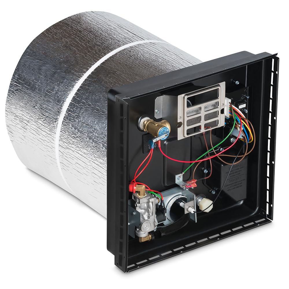 Dometic Wh-16Gea Rv Gas And Electric Water Heater - 16 Gallon Silver Burner-Quick Heating Burner System For Indoor Installation