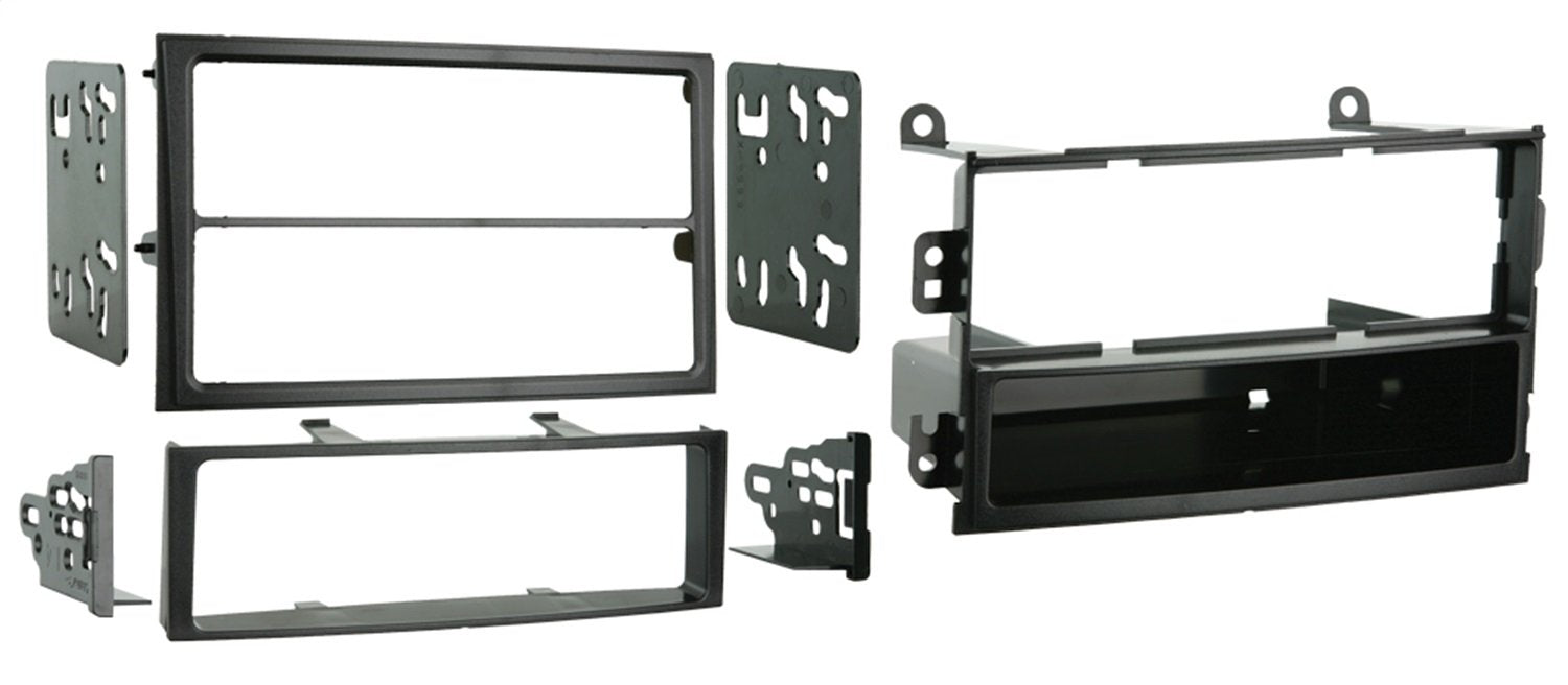 Metra 99-7402 Single Din Or Double Din Installation Kit For 2003-2005 Nissan 350Z -Black