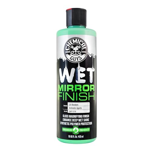 Chemical Guys Wet Mirror Finish High Gloss Glaze - 16 fl oz - Perfect for Cars, Trucks, SUVs & Motorcycles
