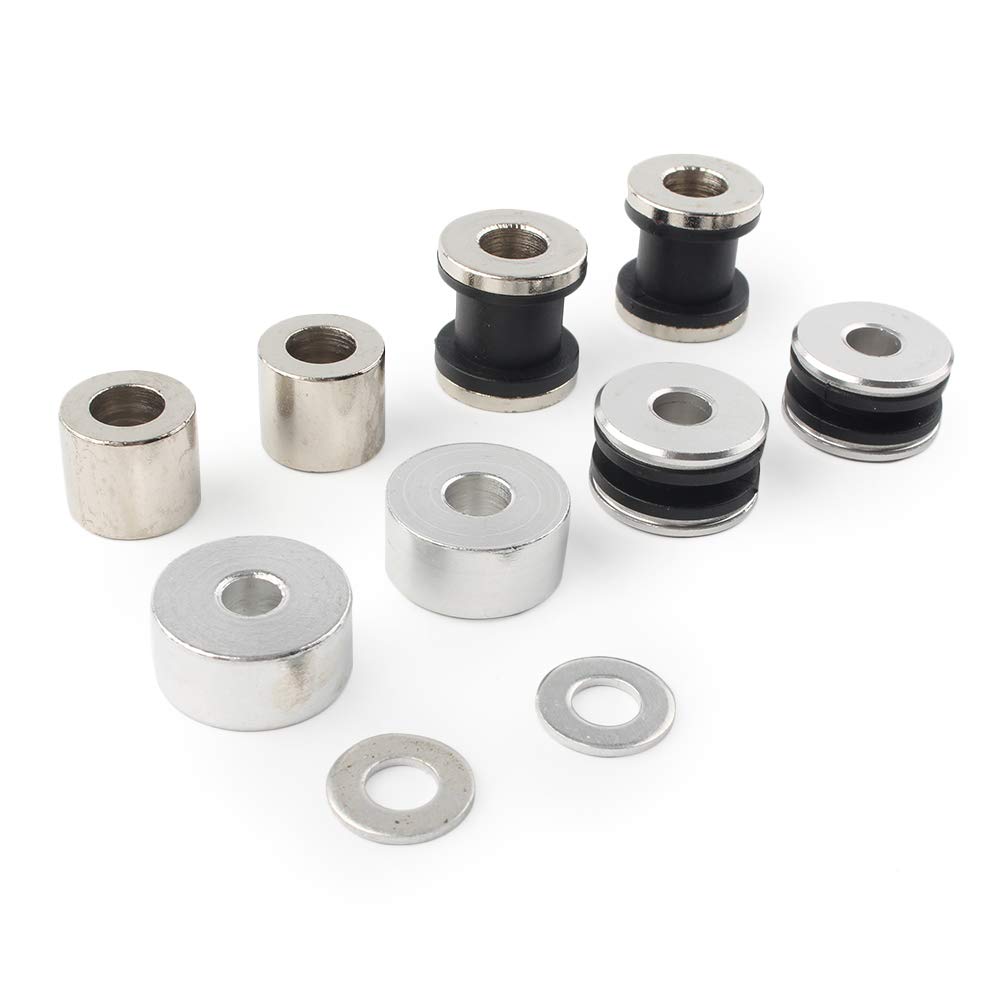 Newsmarts Detachable Sissy Bar Backrest Docking Hardware Kit Fit For Harley Touring Road King Road Glide Electra Glide 1997 1998 1999 2000 2001 2002 2003 2004 2005 2006 2007 2008