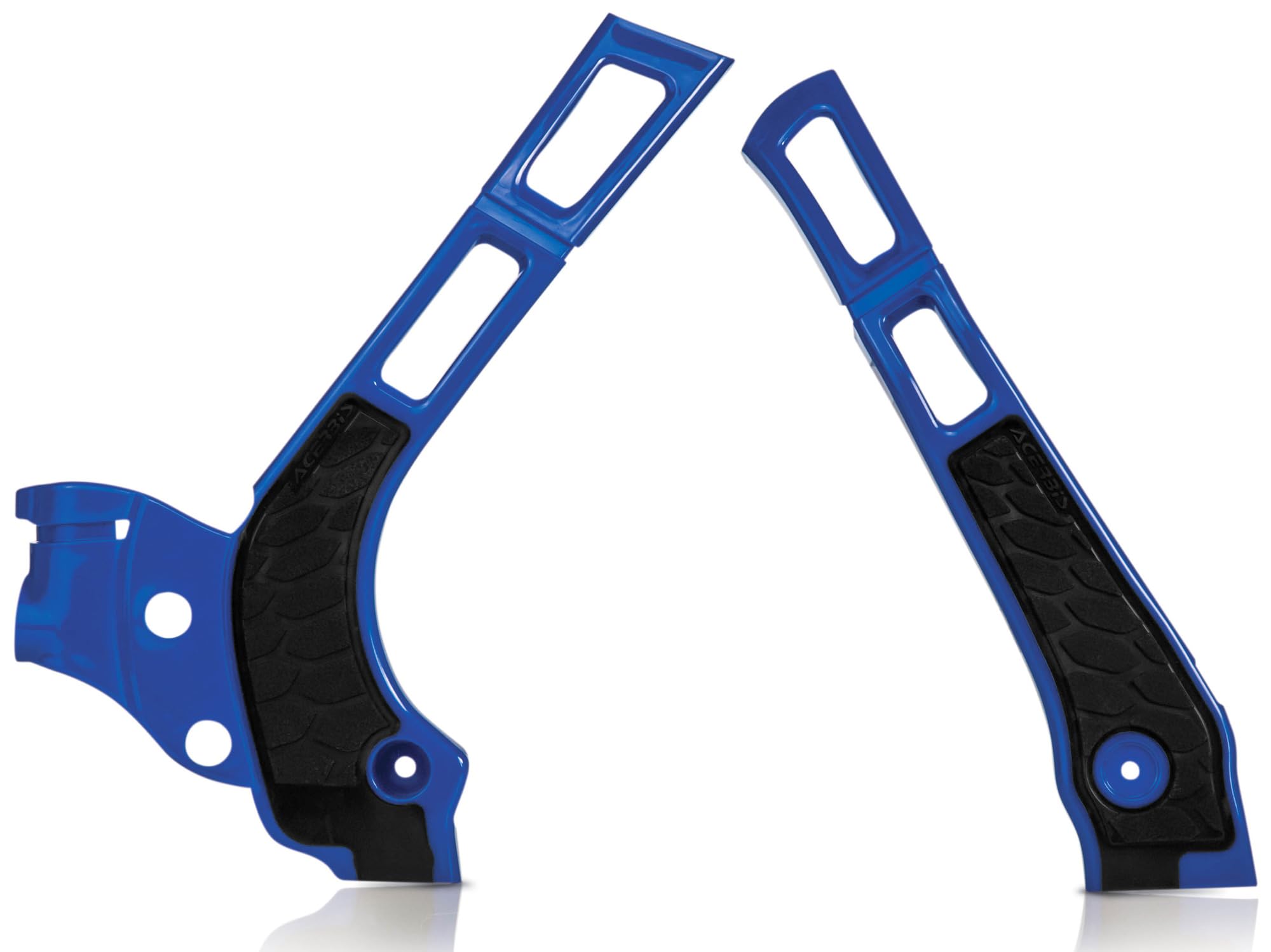 Acerbis 2464741034 Frame Guards, Blue/Black