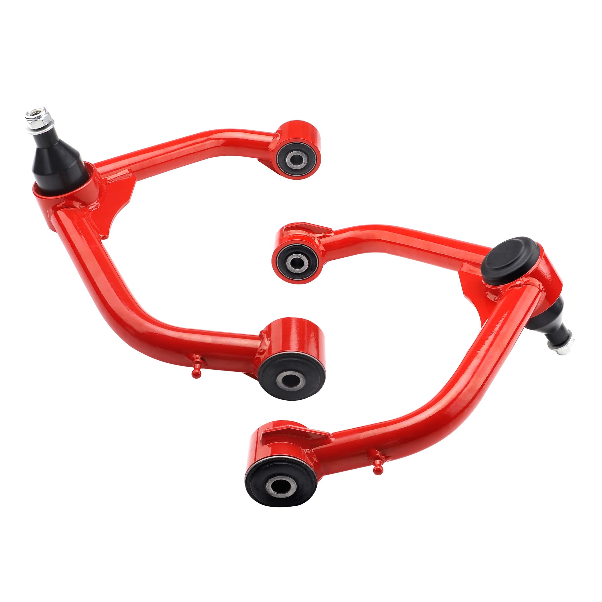 Yizbap 2Pcs Front Upper Control Arms With Ball Joint For 2006-2023 Ram 1500 2Wd 4Wd, 2-4 Lift Suspension Control Arms (Red)