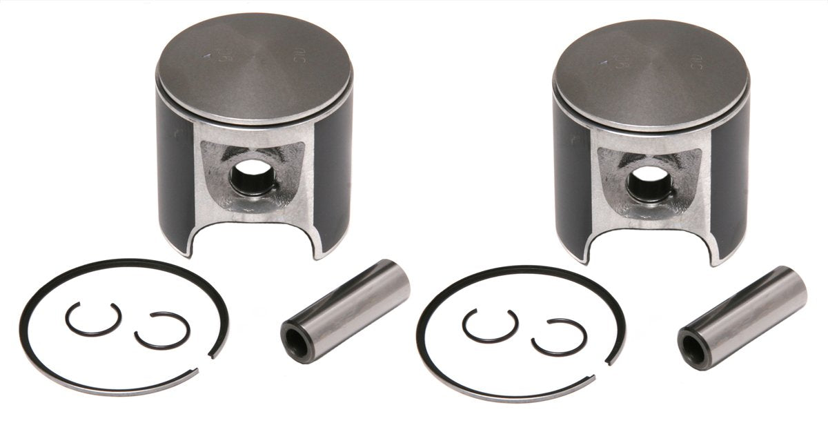 Spi, 09-772-02, 2 .020 Over Bore Piston Kits For Ski-Doo Many 1989-1999 583 Snowmobiles 76.5Mm