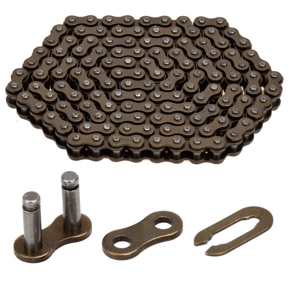 Hiaors 25H Chain 132L With Connecting Master Link For Razor Mx500 And Mx650 Gas Electric Scooters Mini Bikes Mini Pocket Bikes