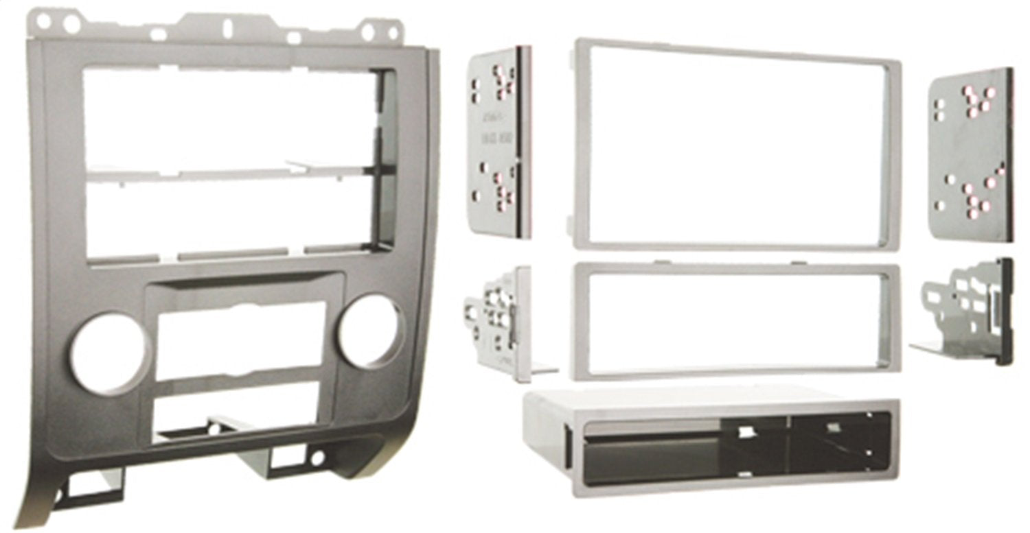 Metra 99-5814S Single Or Double Din Installation Dash Kit For 2008-Up Ford Escape, Mercury Mariner, And Mazda Tribute (Silver)