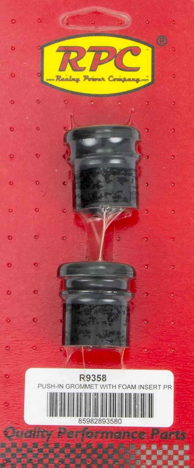 Racing Power Company R9358 1-1/4 O.D. X 1 I.D. Steel Valve Cover With Oil Baffle, (Pack Of 2)