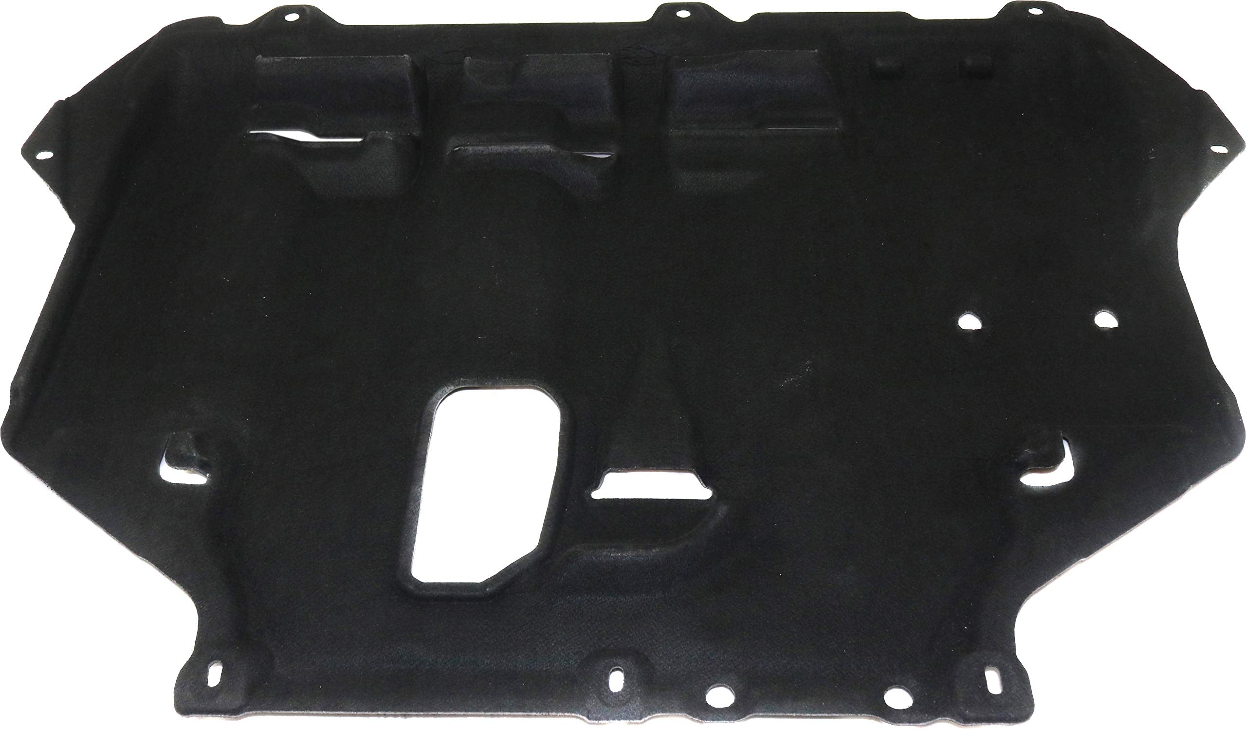 Evan Fischer Center Engine Splash Shield Compatible With 2012-2018 Ford Focus, Under Cover, Center, 2.0L Eng, Naturally Aspirated Fo1228121