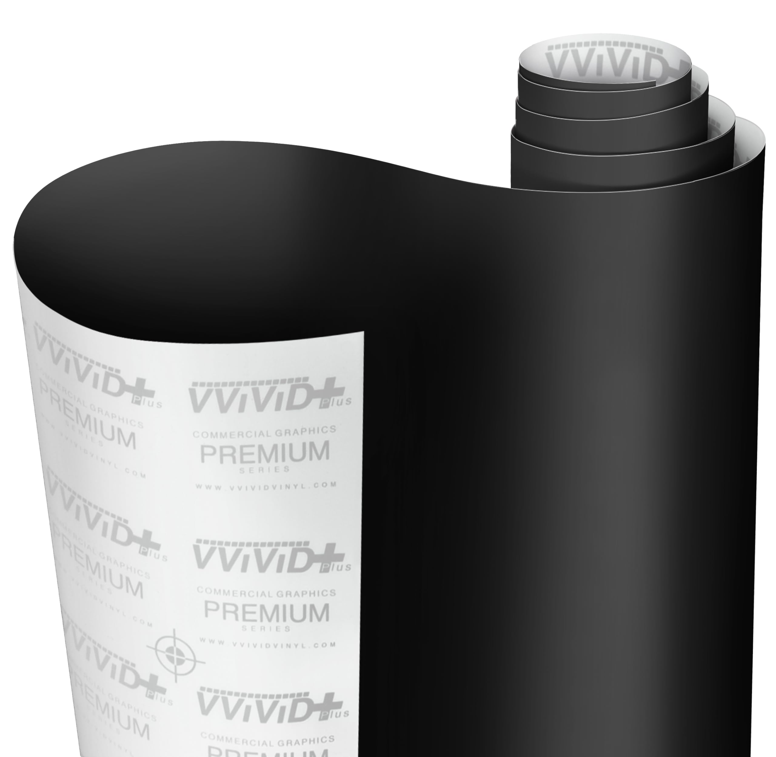 Vvivid Black Matte 5 Foot X 6 Foot Car Wrap Vinyl Roll With Air Release 3Mil