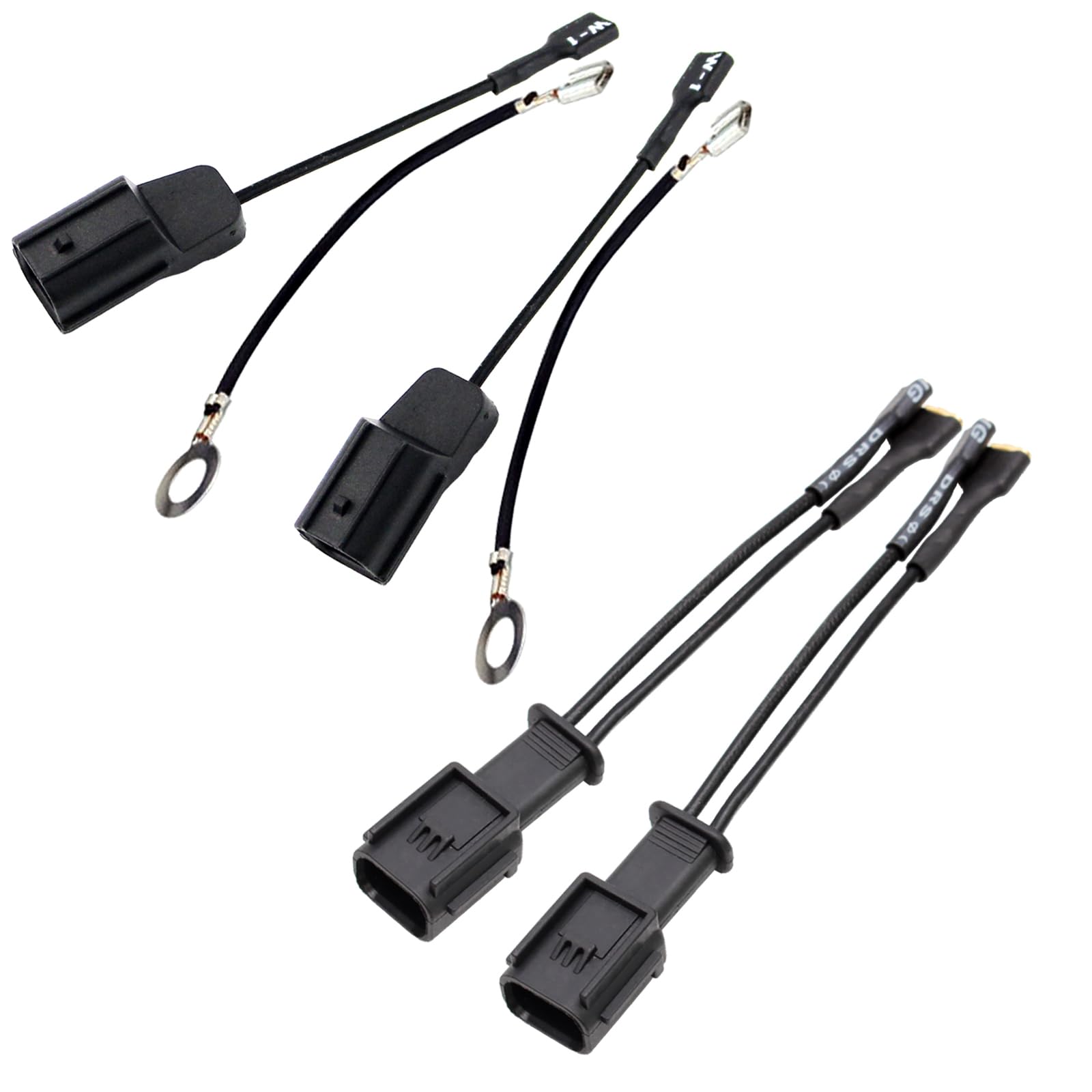 Farbin Car Horn Special Plug Compatible With New Honda Civic Adapter Wiring Harness Pigtail Socket Car Horn Connector Harnesses Cable 2Pcs