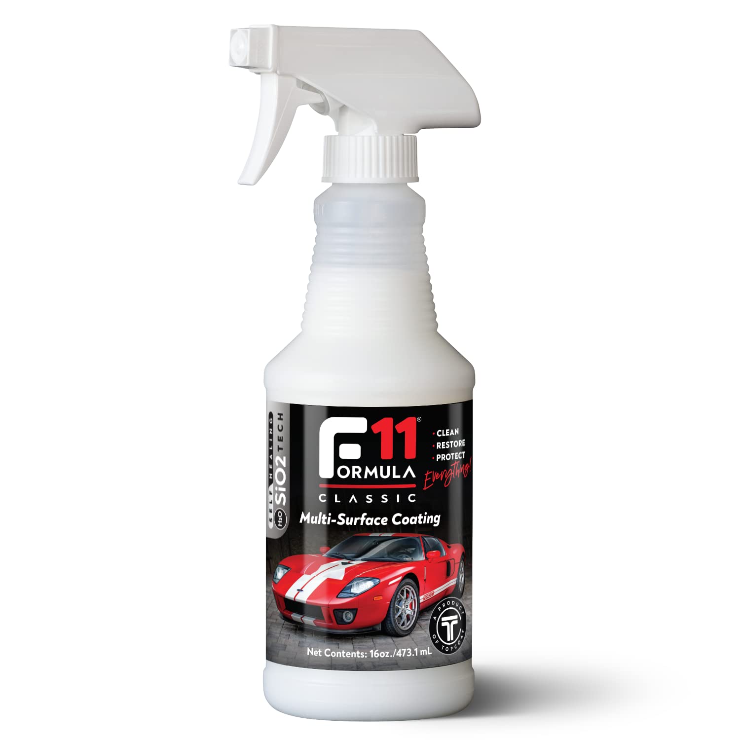TopCoat F11 Polish & Sealer - 16 oz Water-Based Car Wax Alternative for Cars, Motorcycles, RVs & More