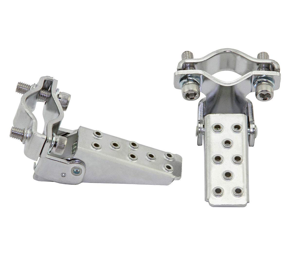 Alta Steel Foldable Fork Step Pegs In Chrome