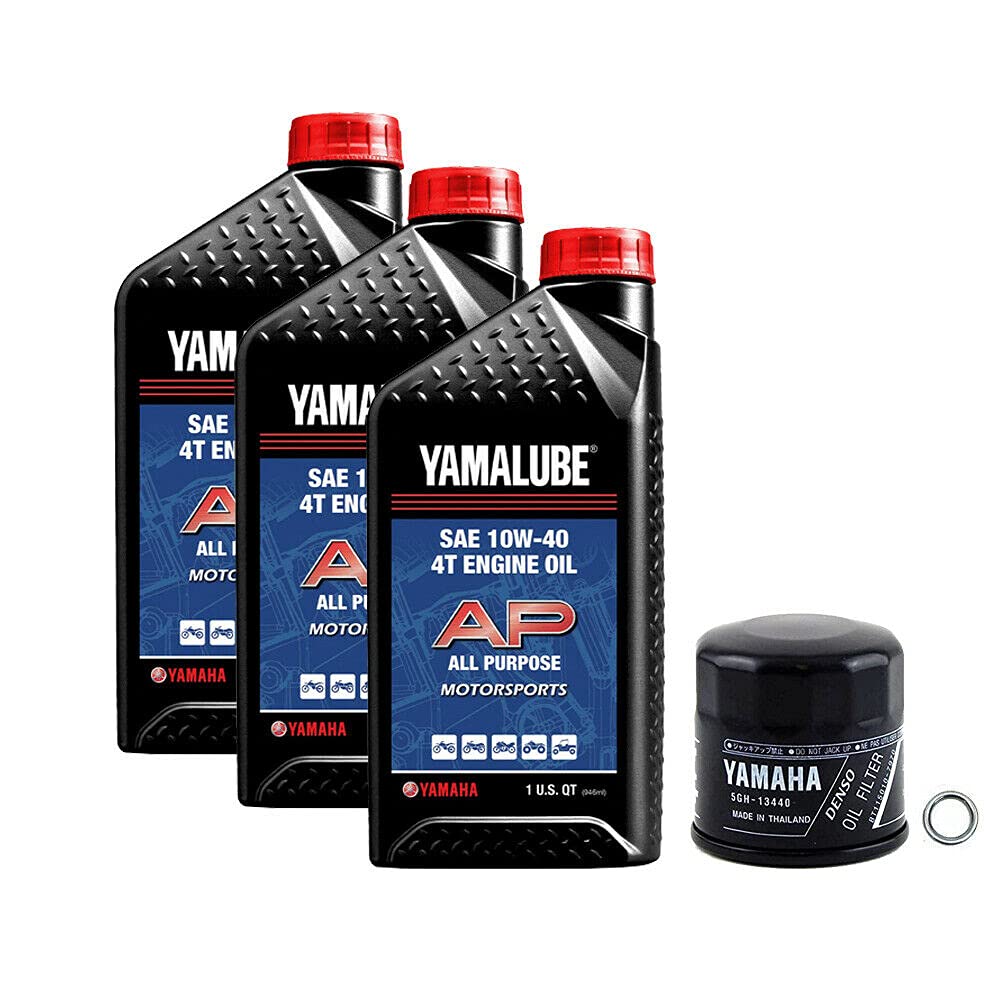 Yamalube Oil Change Kit 10W-40 Ap For Yamaha Rhino 660 4X4 2004-2007
