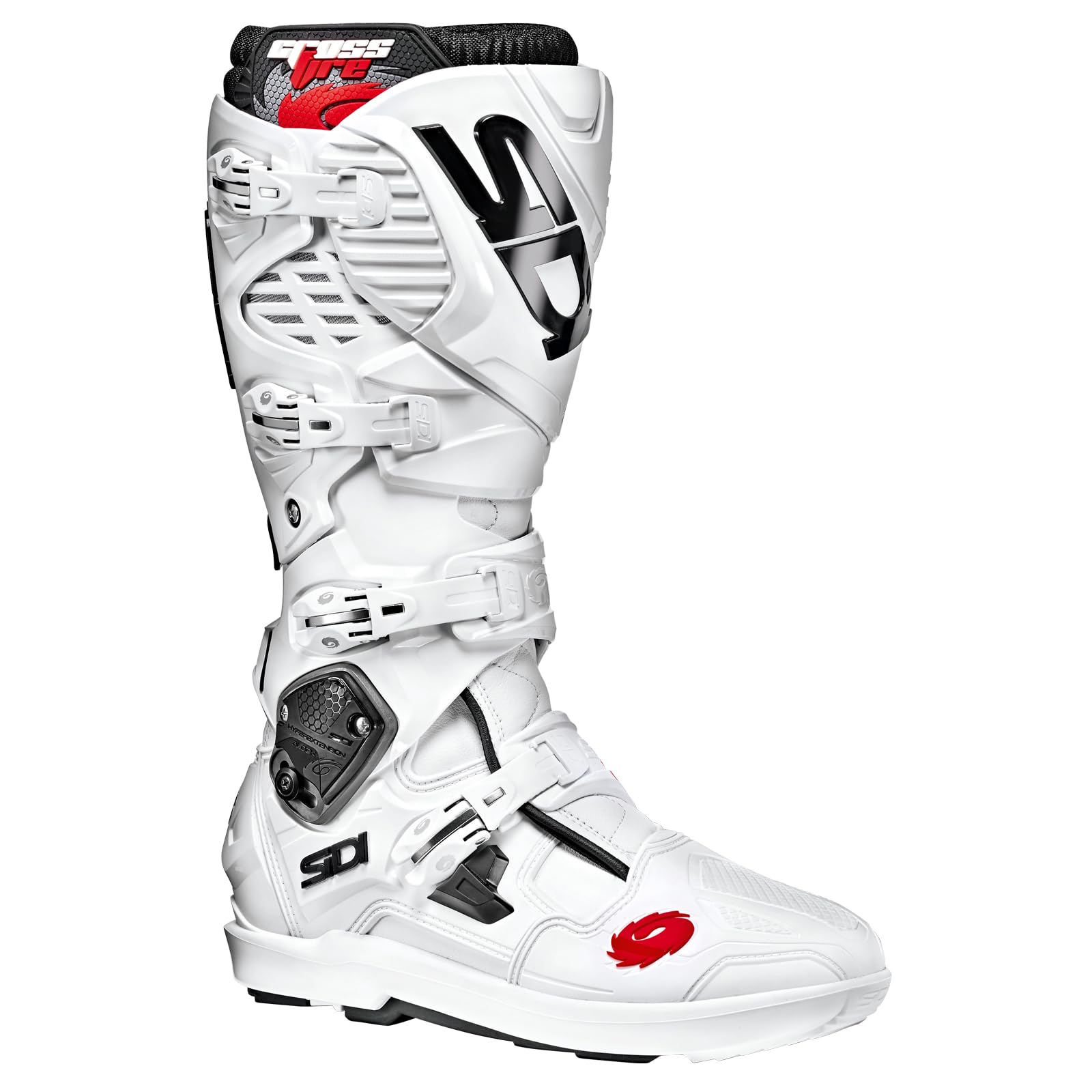 Sidi Men Motorcycle Boots, White, 43 Eu
