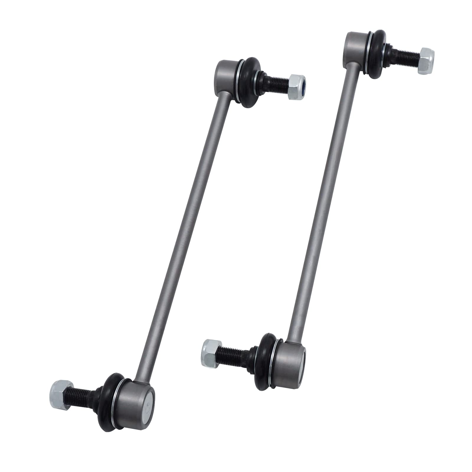 10.63 Zinc-Nickel Alloy Front Left & Right Stabilizer Sway Bar Links For Hyundai Azera 12-17, Sonata 12-15, Kia Cadenza 14-16, Optima 12-16 54830-3Q000