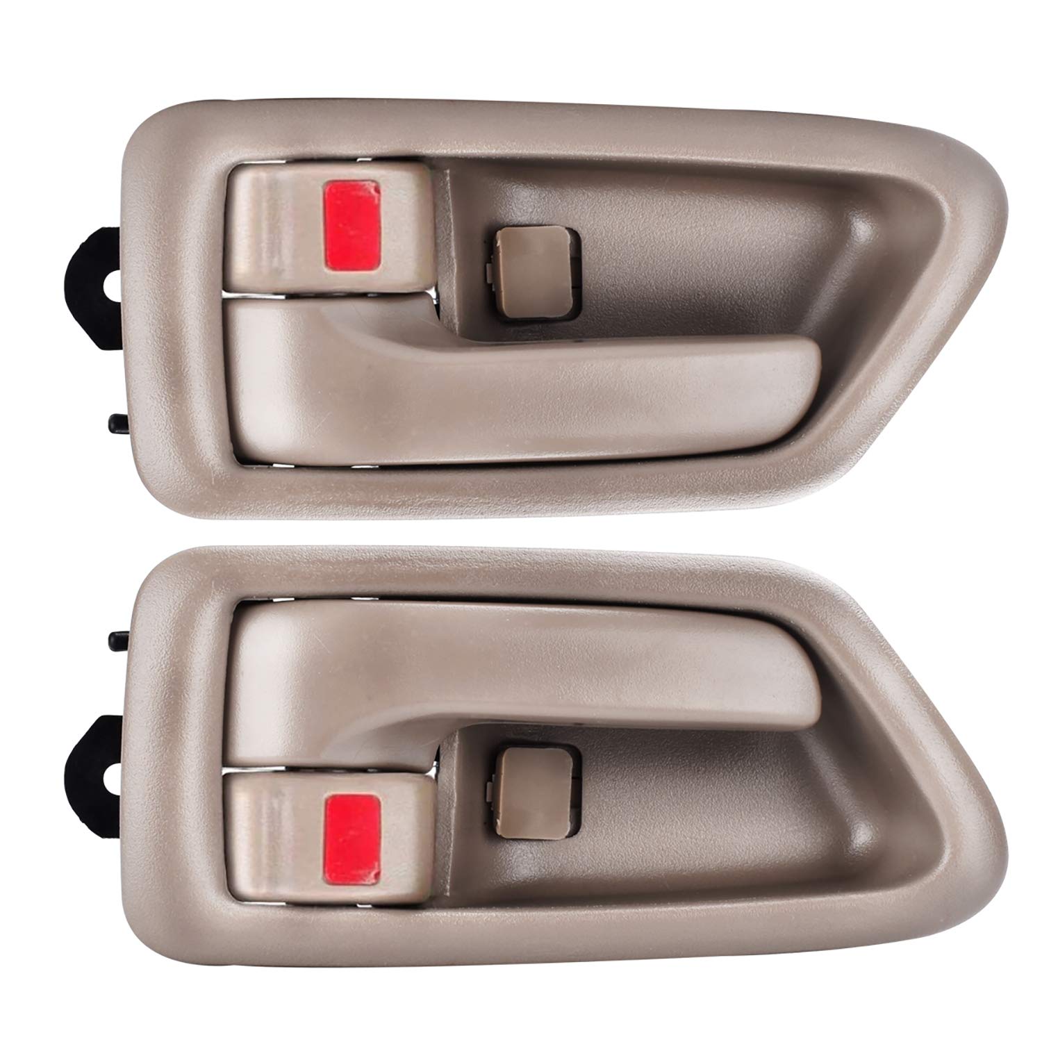 FAERSI Gray Interior Door Handle Replacement for 1997-2001 Camry - 2Pcs Front & Rear Driver/Passenger Side