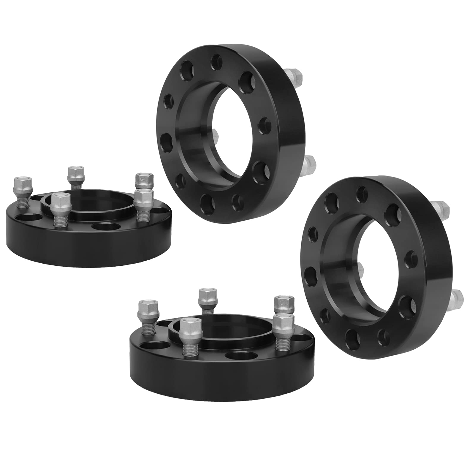 Irontek 5X150Mm Wheel Spacers 1.5 (110Mm Hub Bore, 14X1.5 Studs) 5X150Mm To 5X150Mm Hubcentric Wheel Spacer For Toyota 98-21 Land Cruiser, 08-21 Sequoia, 07-21 Tundra, 98-07 Lx 470, 08-21 Lx 570 4Pcs