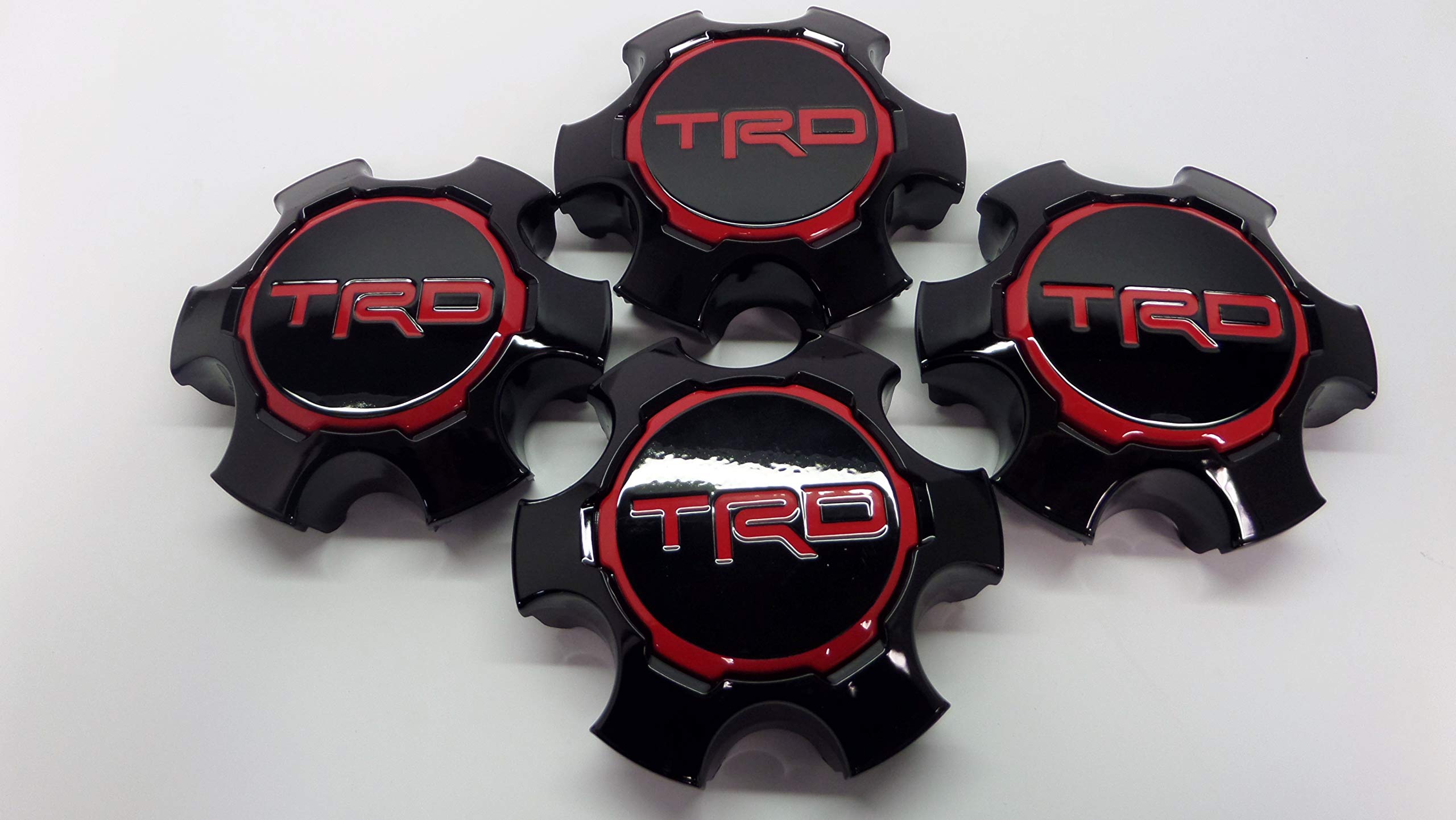 Toyota Tacoma TRD PRO Center Cap Set - Genuine OE OEM Black - Perfect Fit for Tacoma Models