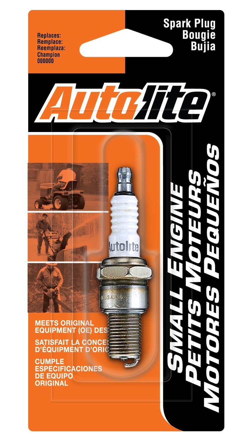 Autolite 458Dp Copper Non-Resistor Automotive Replacement Spark Plug (1 Pack)