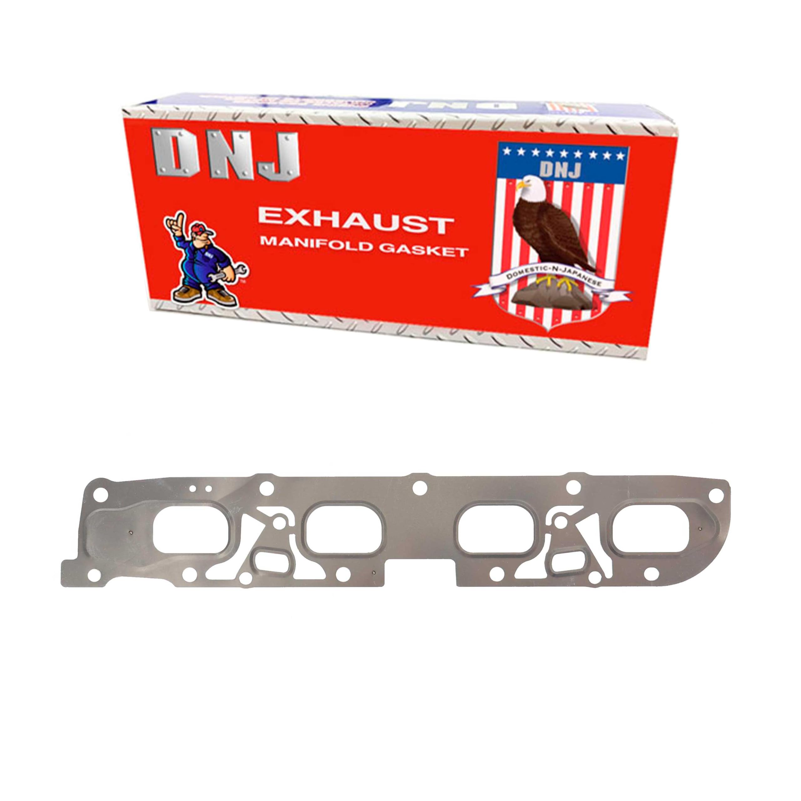 Dnj Eg323 Exhaust Manifold Gasket For 2007-2013 / Buick, Chevrolet, Gmc, Pontiac, Saturn/Aura, Cobalt, Equinox, G5, G6, Hhr, Lacrosse, Malibu / 2.0L, 2.2L, 2.4L / Dohc, Vin B, Vin H, Vin M
