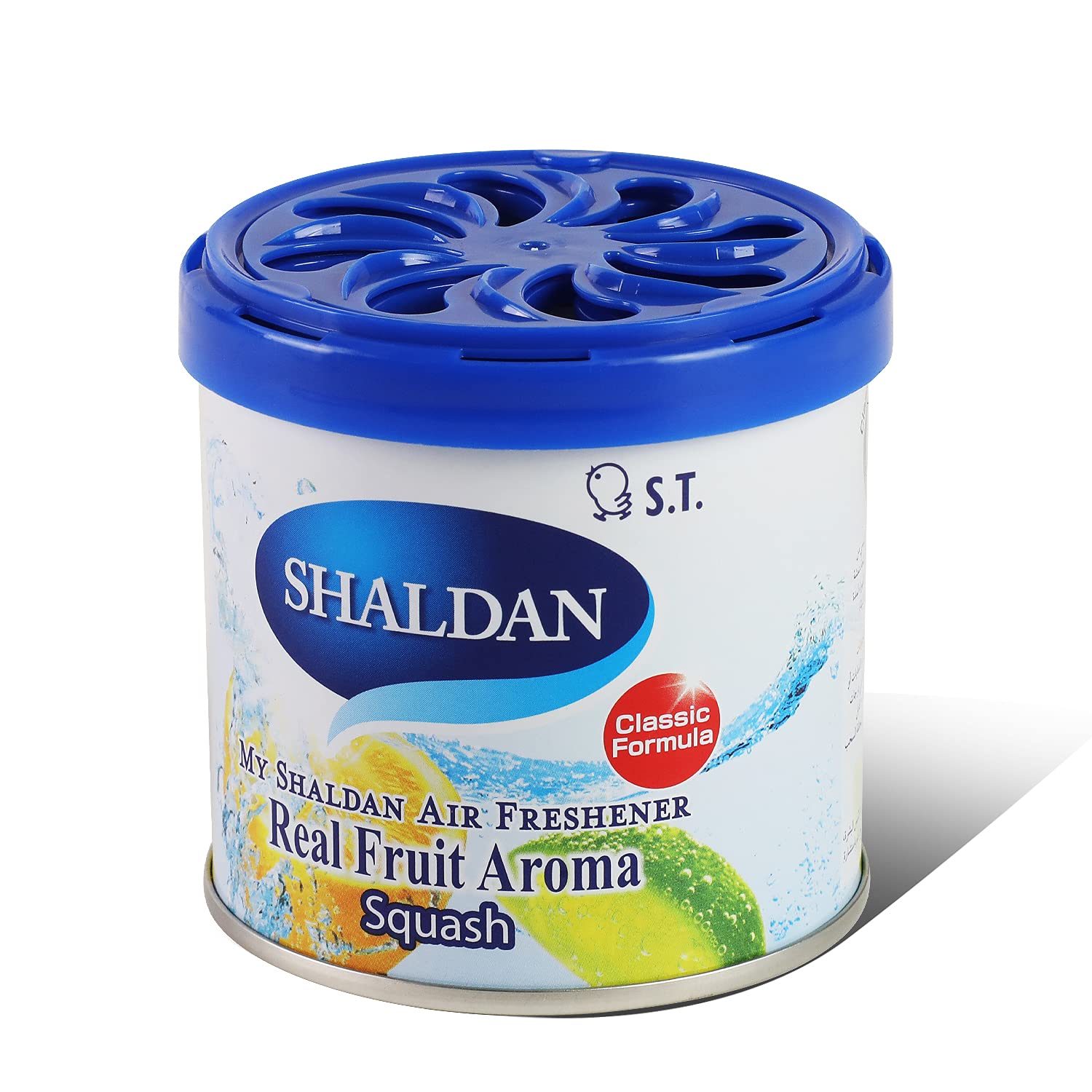 Auto Dynasty My Shaldan Japanese Room/Car Limonene Gel Natural Air Freshener, Cans, Blue Squash Scent, 80G