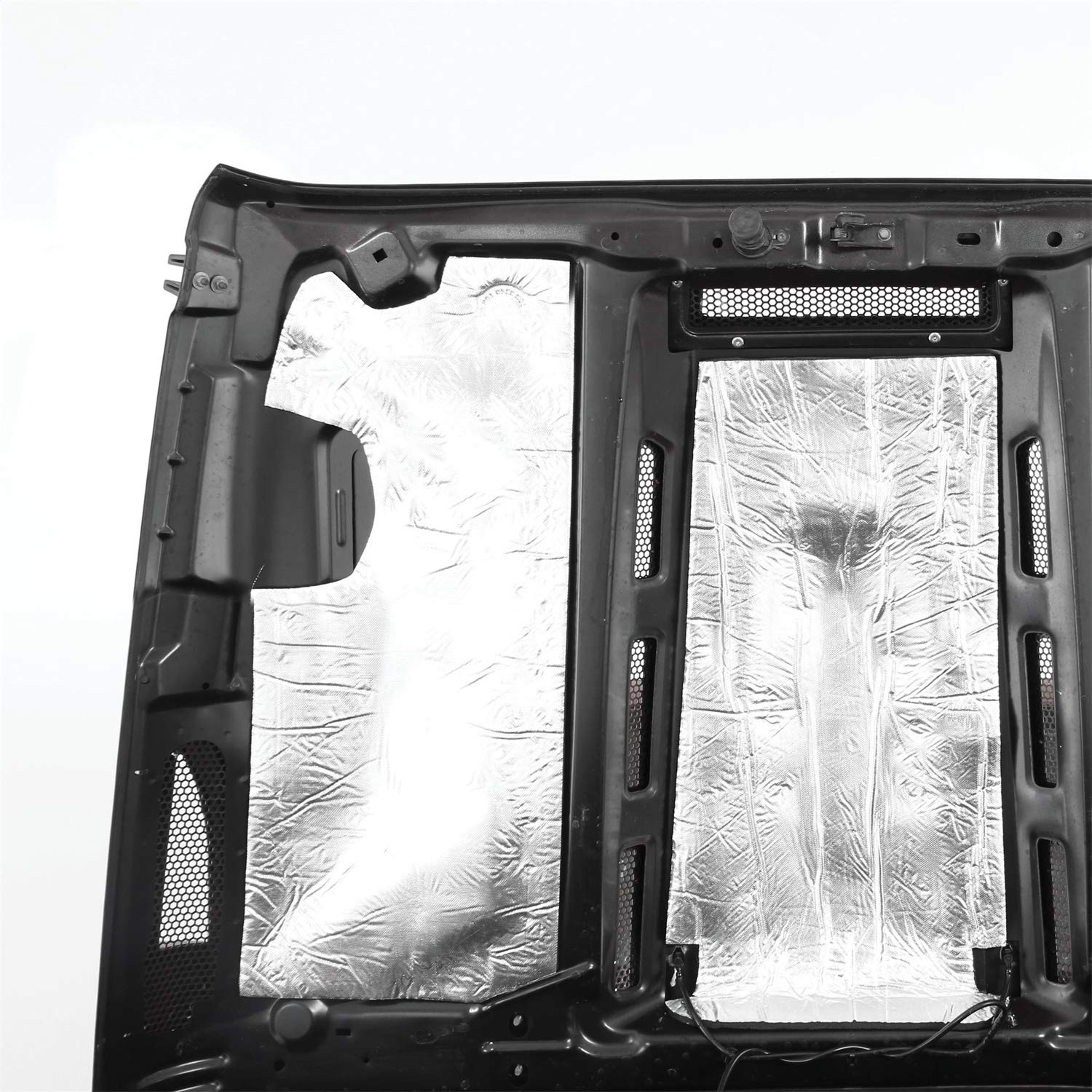 Smittybilt 76500 H.E.M.I. Vented Hood For 2007-2018+ Jeep Wrangler Jk,Black
