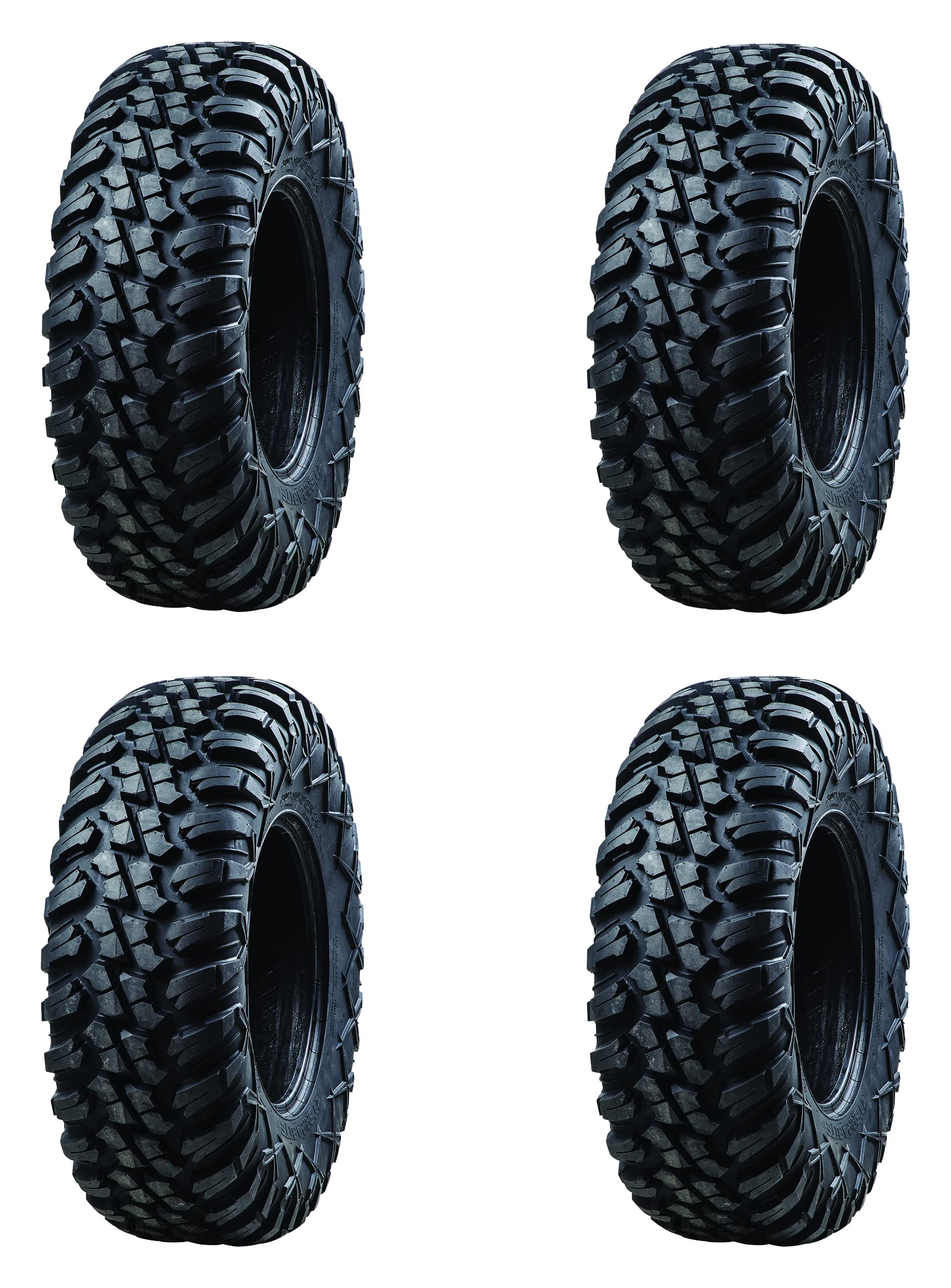 Tusk Terrabite Set Of 4 Utv Atv Tires (34X10-15)