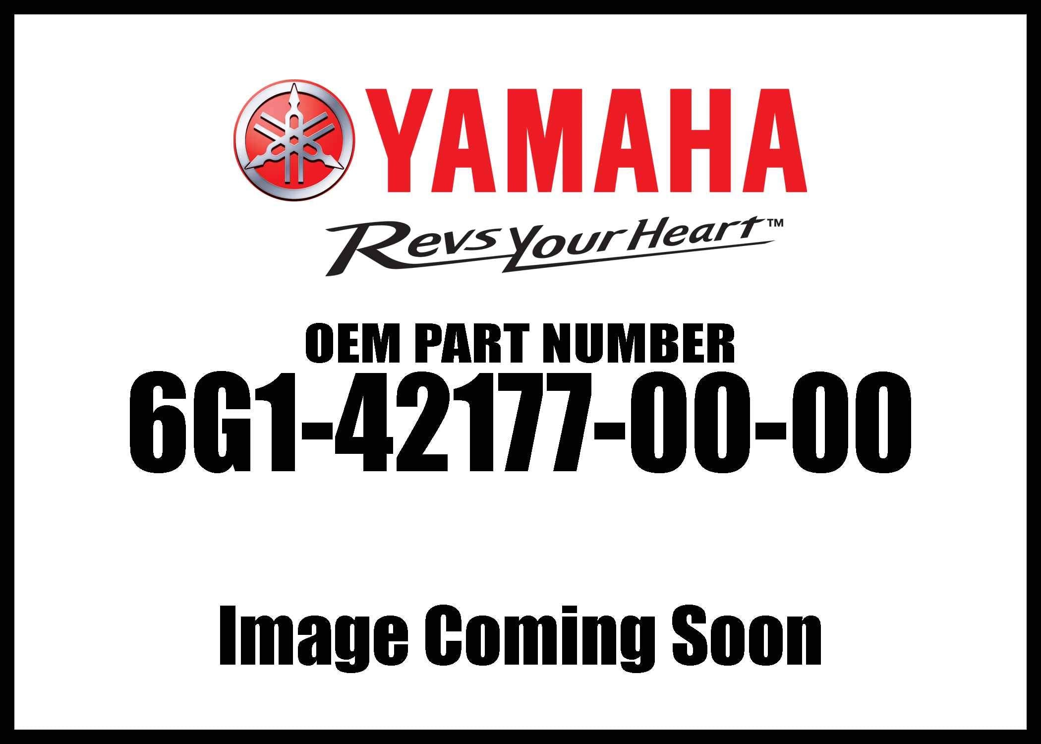 Yamaha Rubber Handle 6G1-42177-00-00 New Oem