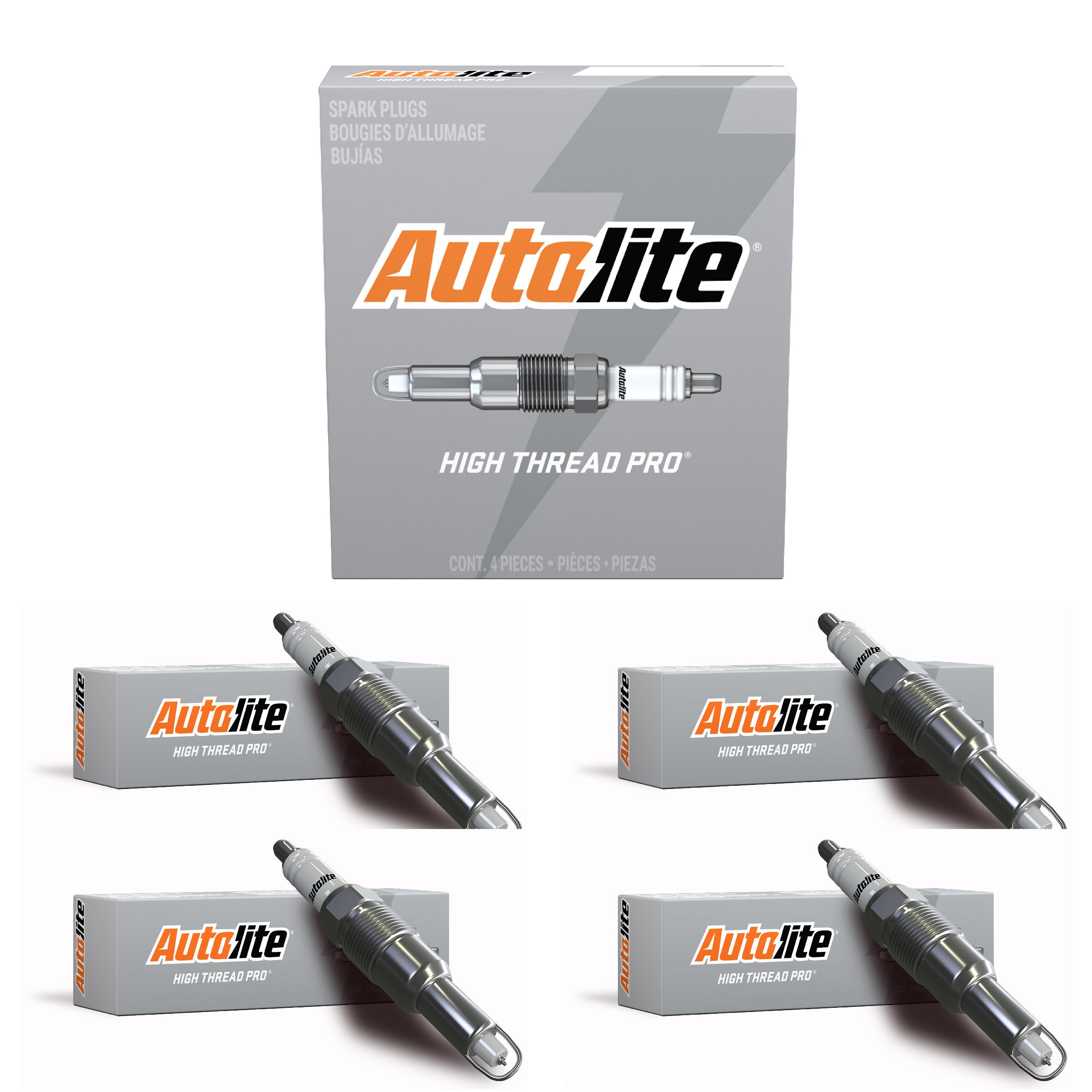 Autolite Ht15 Platinum High Thread Spark Plug, Pack Of 1