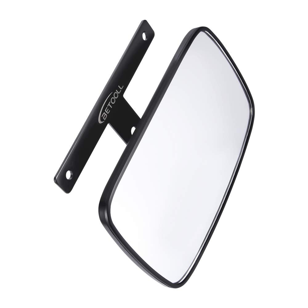 BETOOLL 9 Wide Panoramic Rear View Mirror for Golf Carts - Fits Ez Go, Club Car, Yamaha - Enhanced Visibility and Safety
