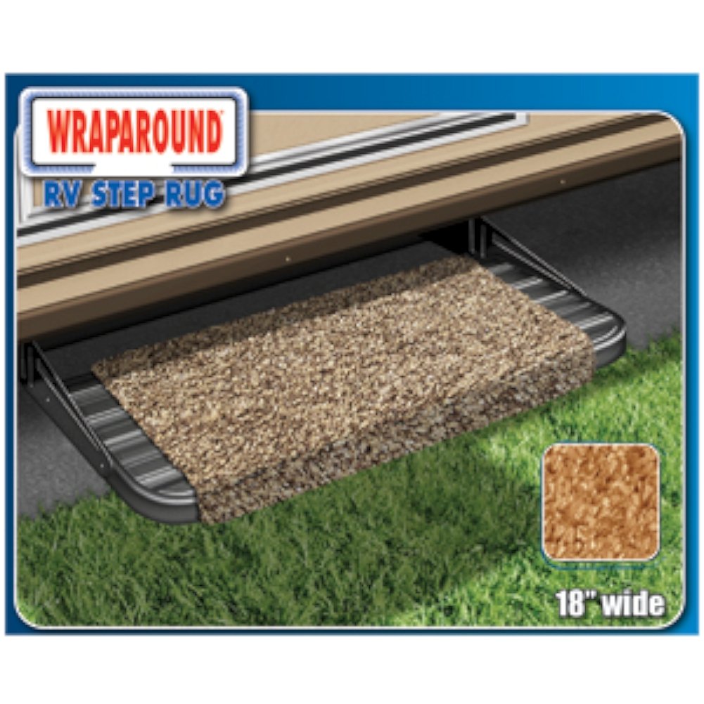 Presto Fit 21041 2-1041 Wrap Step Rug Blue