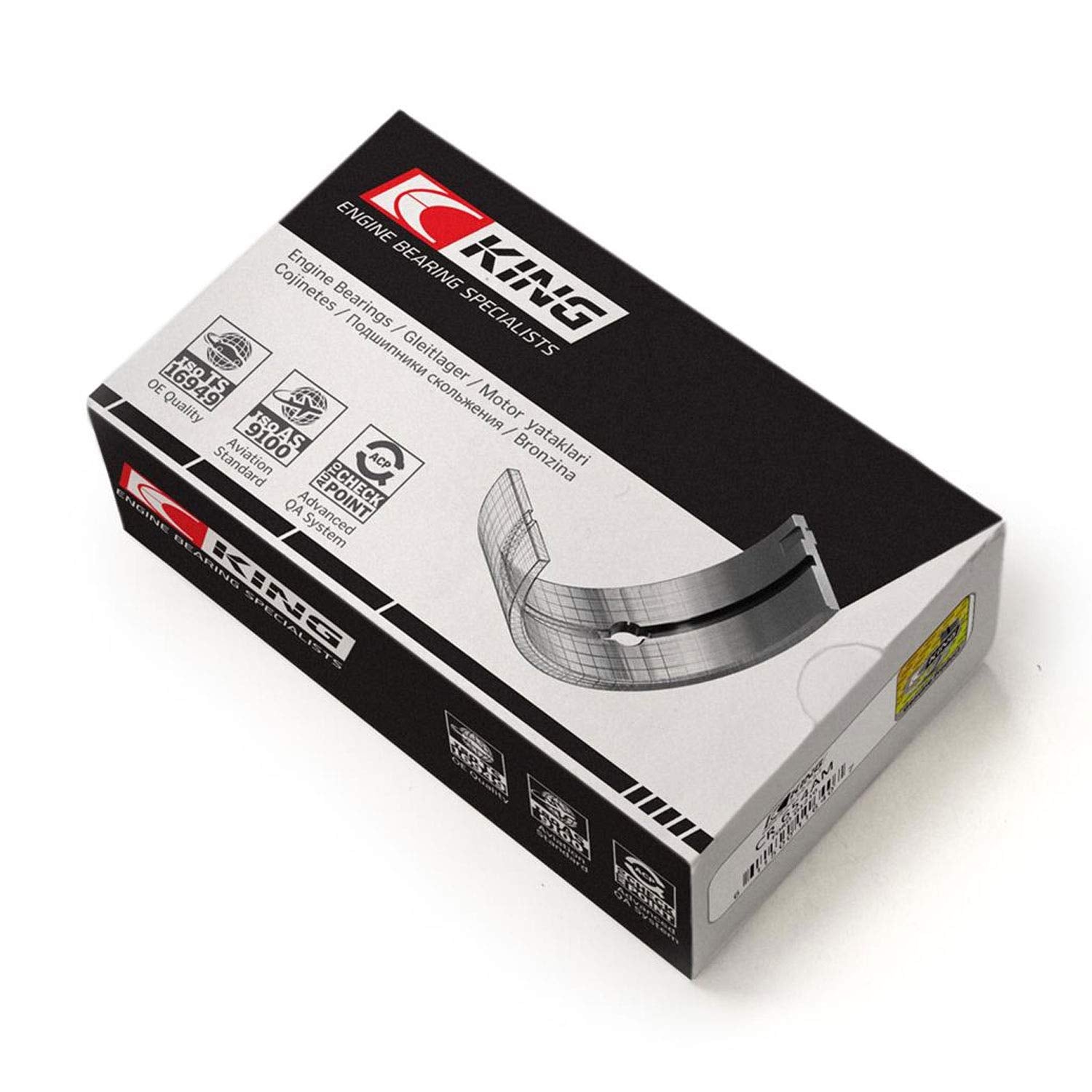 King Engine Bearings Cr804Si010 Rod Bearing Set