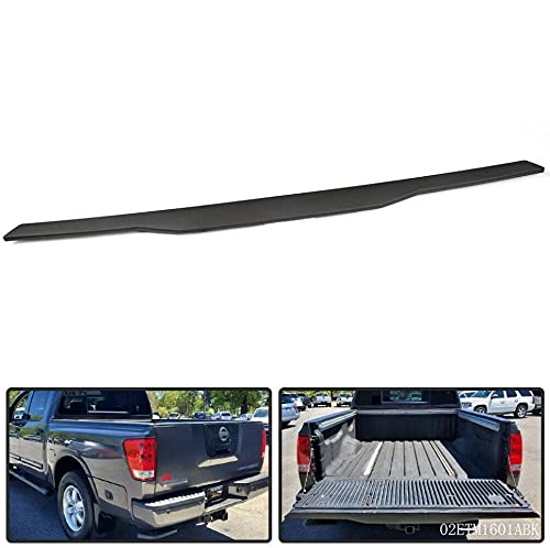 G-Plus Tailgate Cover Cap Top Protector Compatible With 2004 2005 2006 2007 2008 2009 2010 2011 2012 Nissan Titan Pickup Trim Molding Abs Plastic 63.66 Length