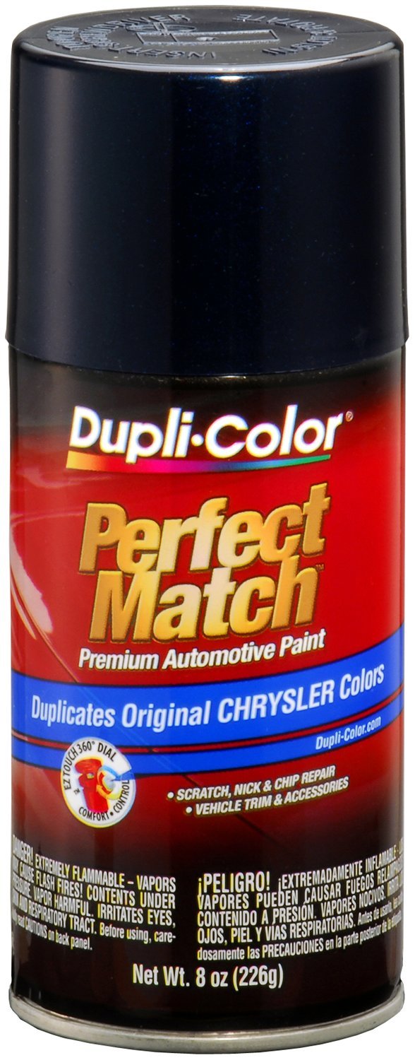 Dupli-Color Bcc0406-6 Pk (Ebcc04067-6 Pk) Deep Sapphire Blue Metallic Chrysler Perfect Match Automotive Paint - 8 Oz. Aerosol, (Case Of 6)