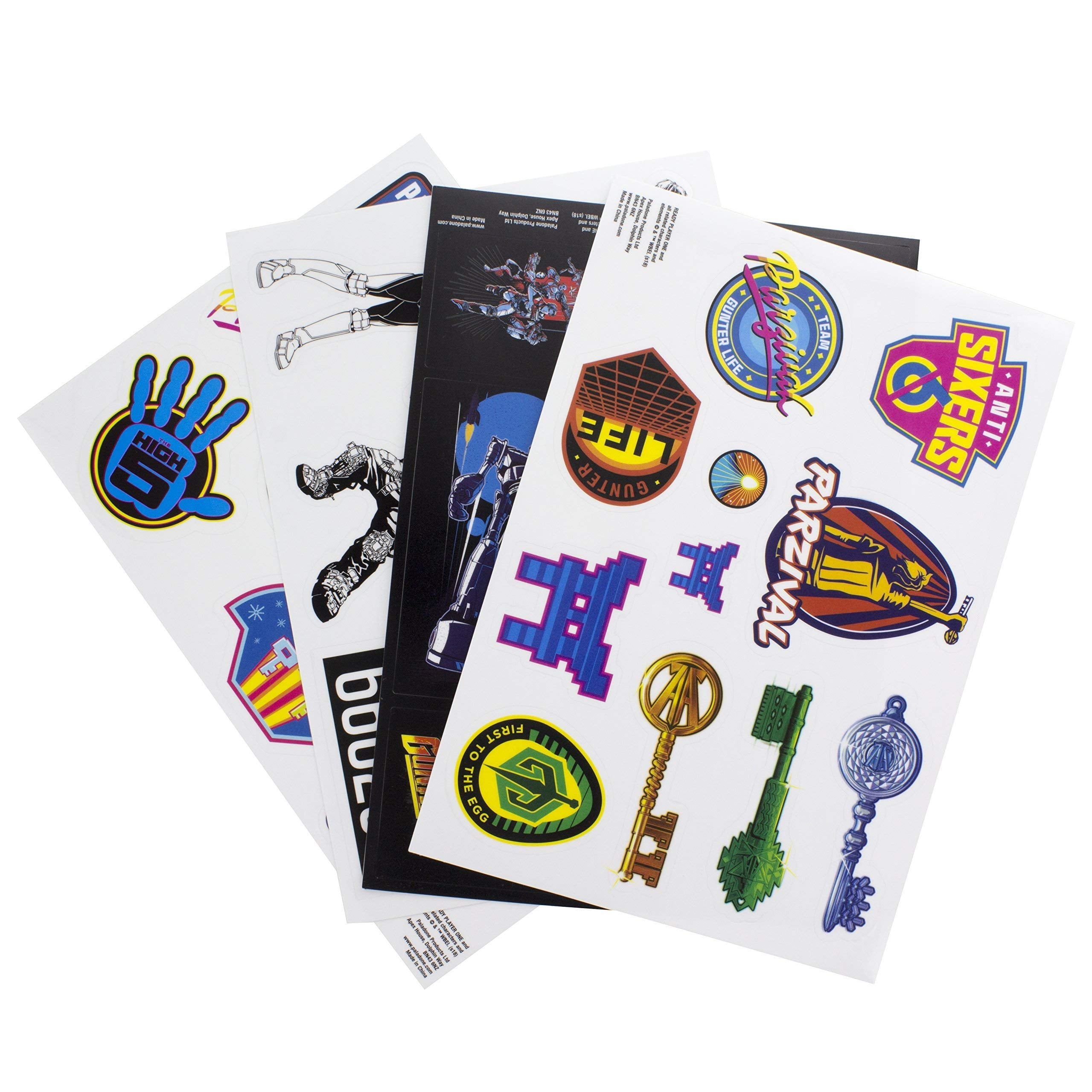 Paladone Gadget Decals, Vinyl, Multi-Colour, 21 X 15 X 1 Cm