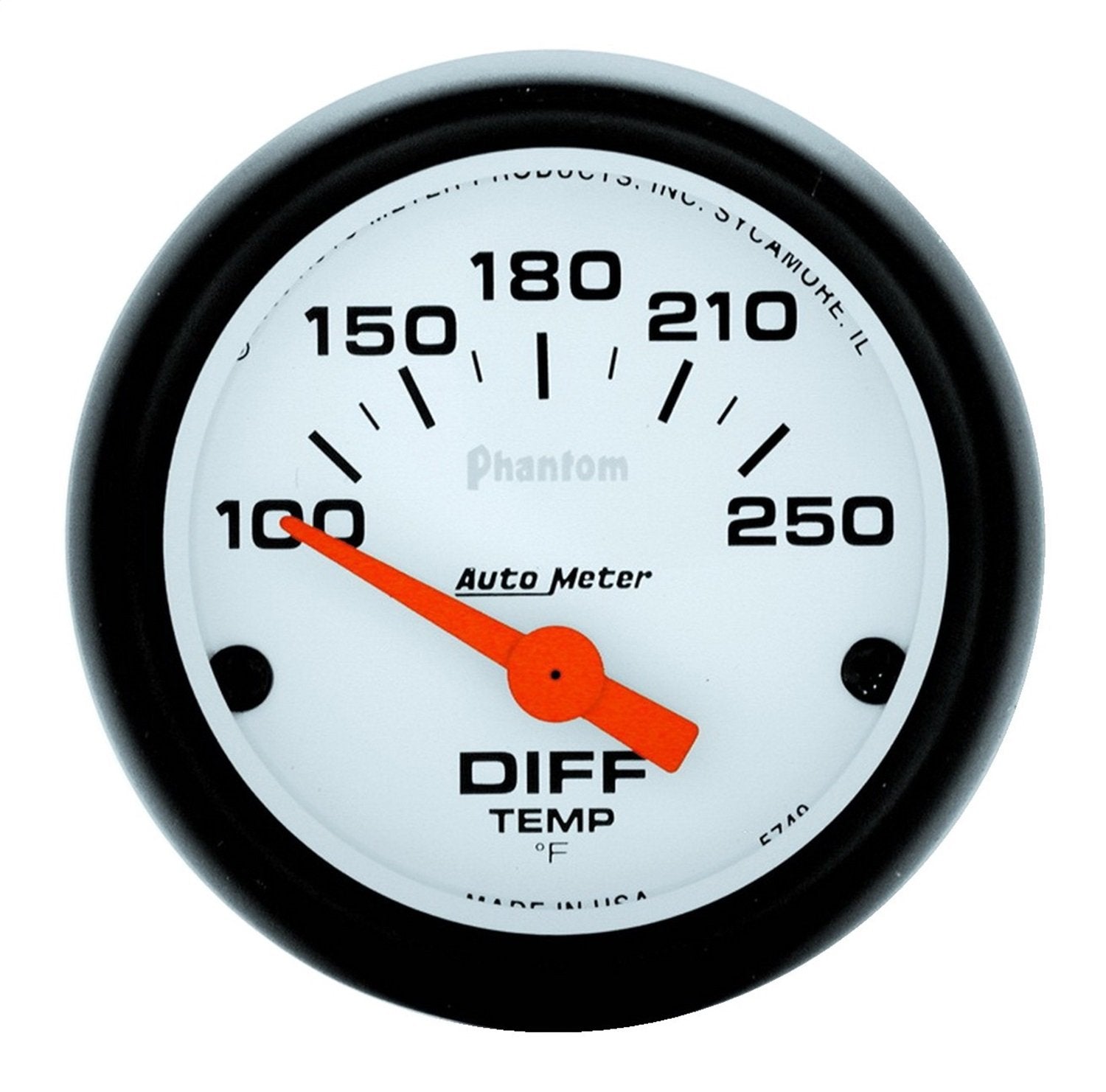Auto Meter 5749 Phantom Electric Differential Temperature Gauge