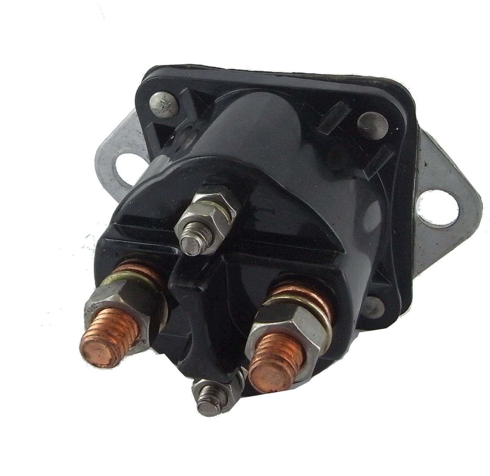 New 12 Volt Solenoid Relay Switch Compatible With/Replacement For Mercury Marine Outboard 4 Terminal 89-68258, 89-68258A4,15-400, Saz4201Ahy, Saz5201Ahy, 852565