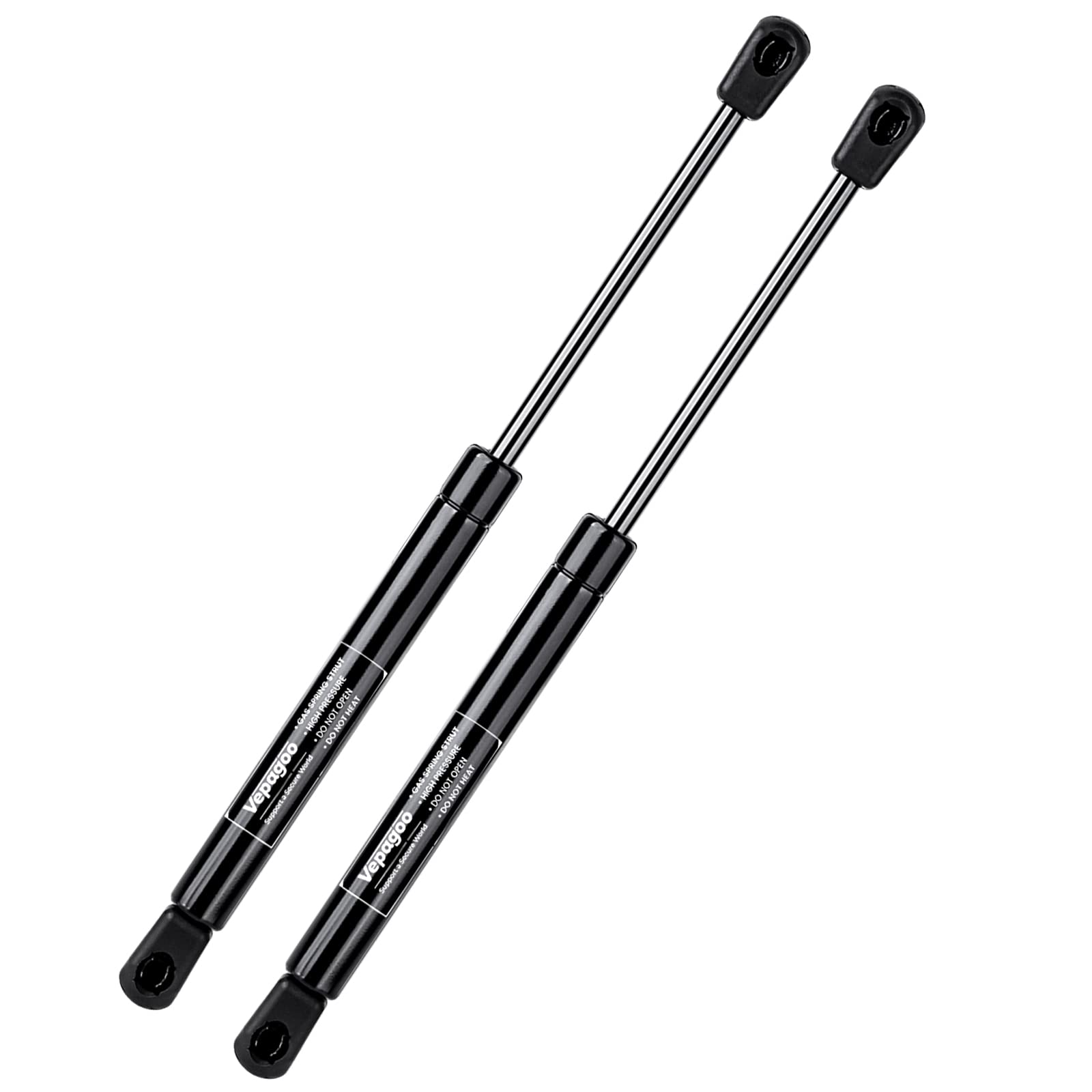 C16-10788 12 35Lbs/156N Gas Shock Strut For Leer Are Camper Shell Truck Topper Rear Window, Pickup Truck Tool Box Weatherguard Tool Box