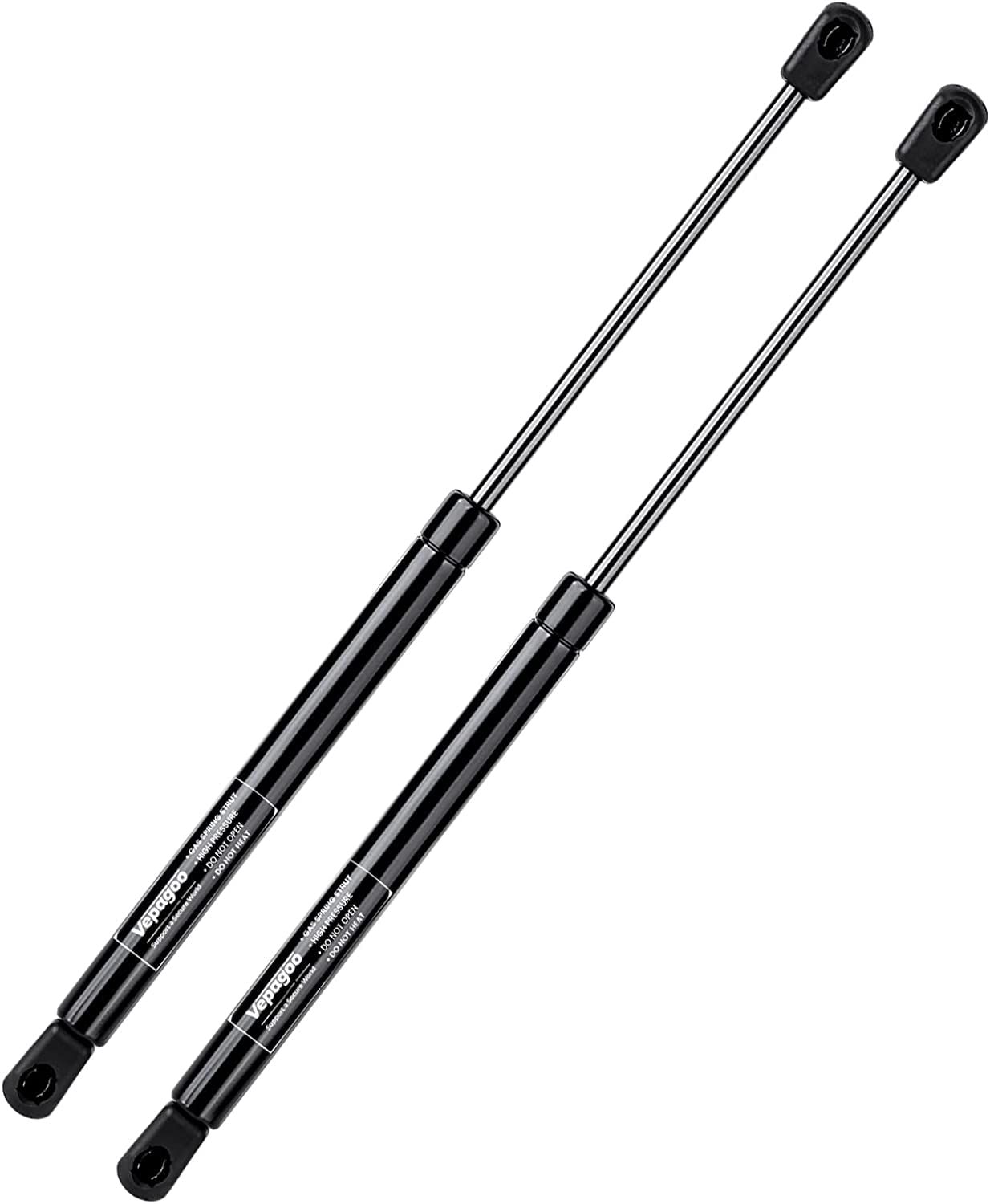 C1610176 14 Inch 35Lbs/156N Gas Shocks Struts Lift Support For Leer Camper Shell Truck Topper Rear Window, Pickup Toolbox Lid Door, Set Of 2 Vepagoo.