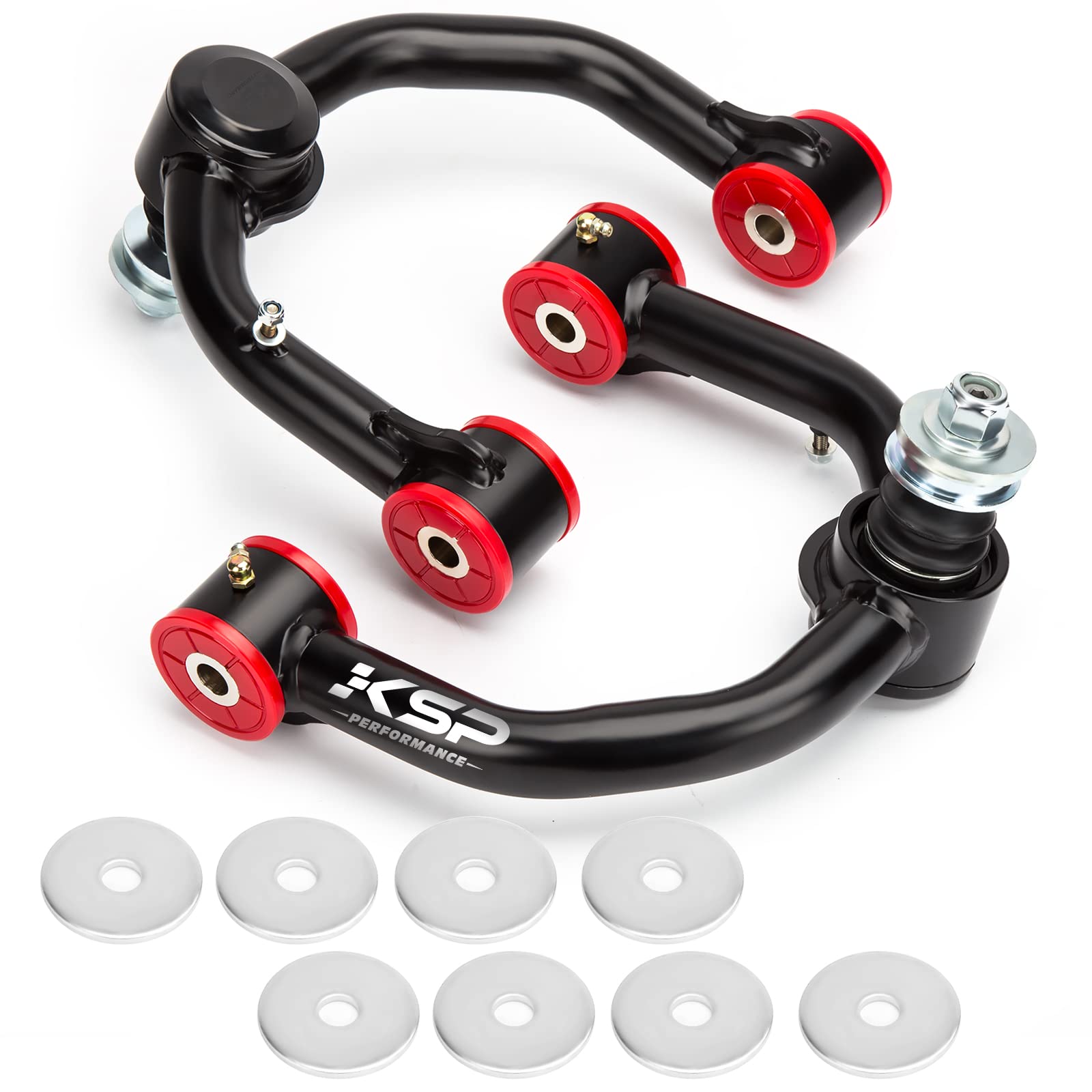 Ksp Upper Control Arms For Ram 1500, 2-4Inch Lift Tubular Suspension Arms With Metal To Metal Ball Joint Fit D-Odge1500 2Wd 4Wd 2006-2010 2011-2014 2015-2022 (Package Of 2),Version 2.0