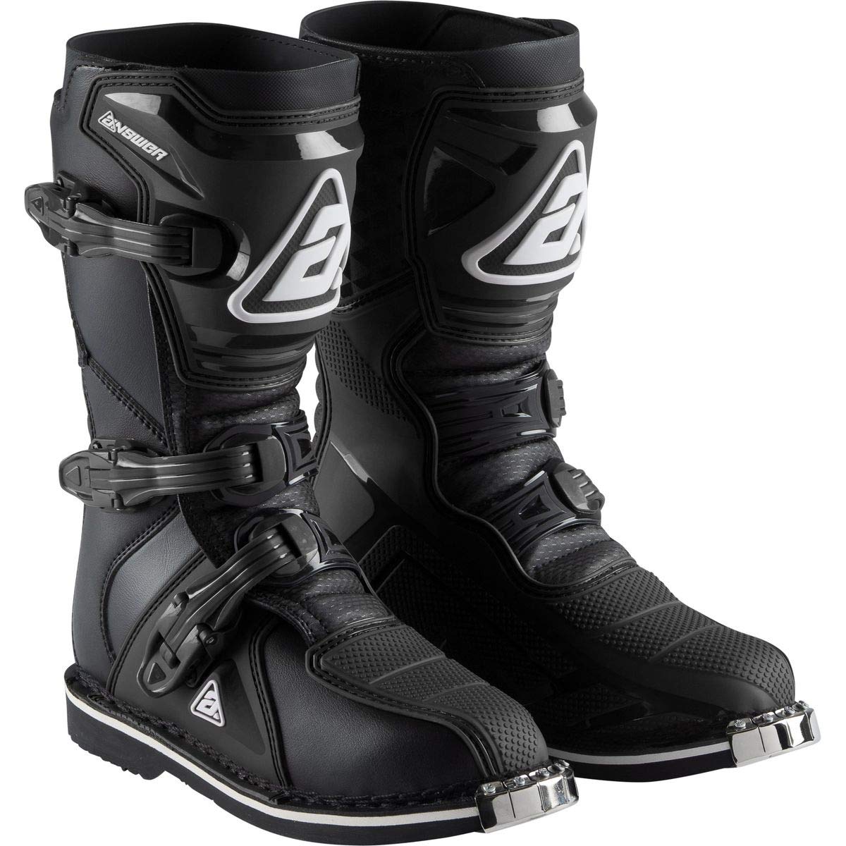 Answer Mens Ar1 Boots, Black, 3 Big Kid Us