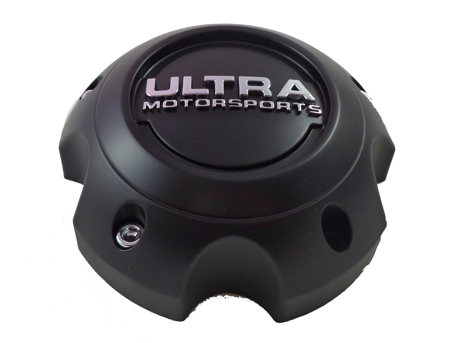 Ultra Motorsports 5 Lug Black Custom Wheel Center Cap Set Of 2 Pn: 89-9756