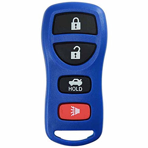 Keylessoption Keyless Entry Remote Control Car Key Fob Replacement For Kbrastu15-Blue