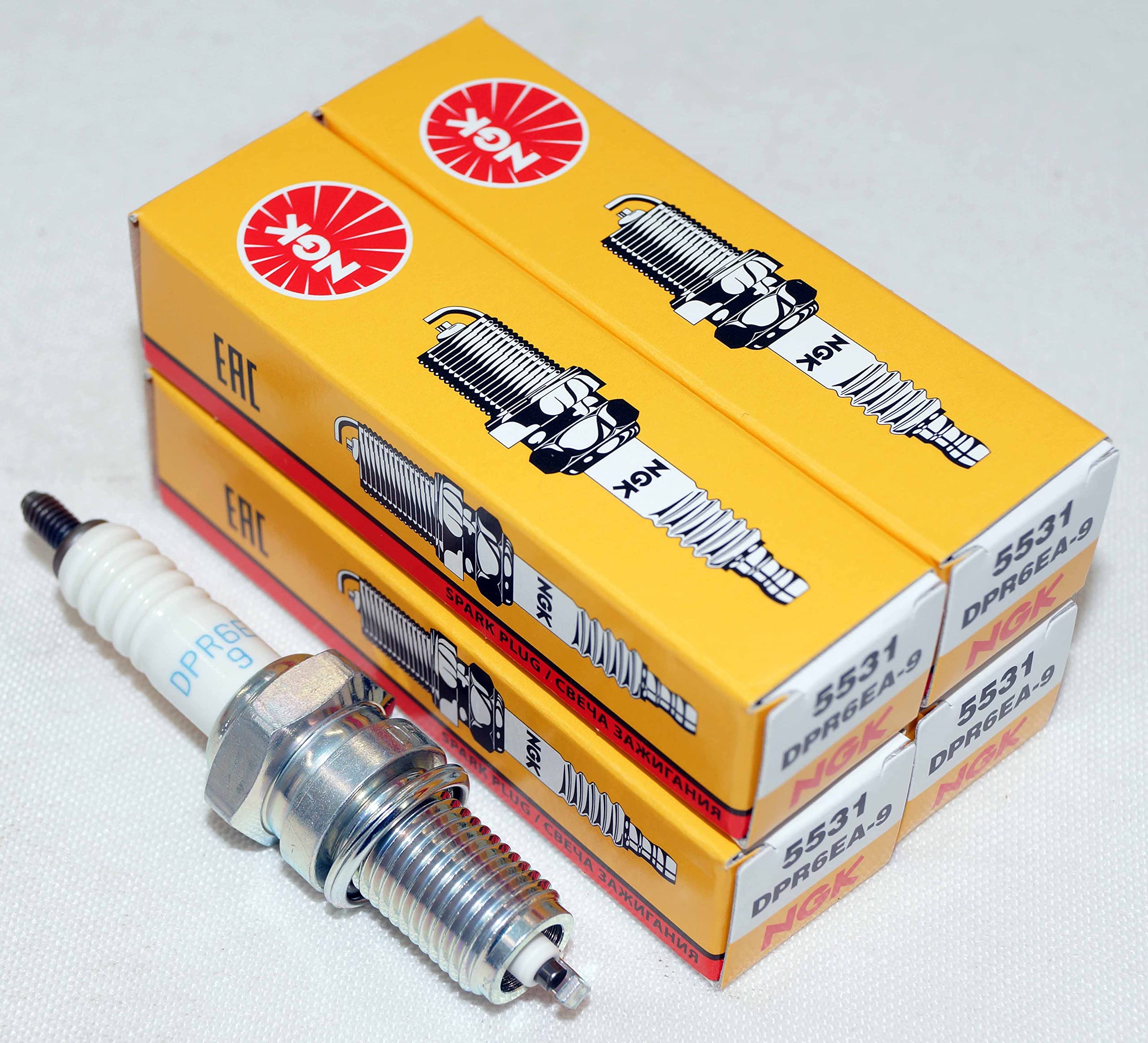 Ngk Spark Plug Dpr6Ea-9- Set Of 4
