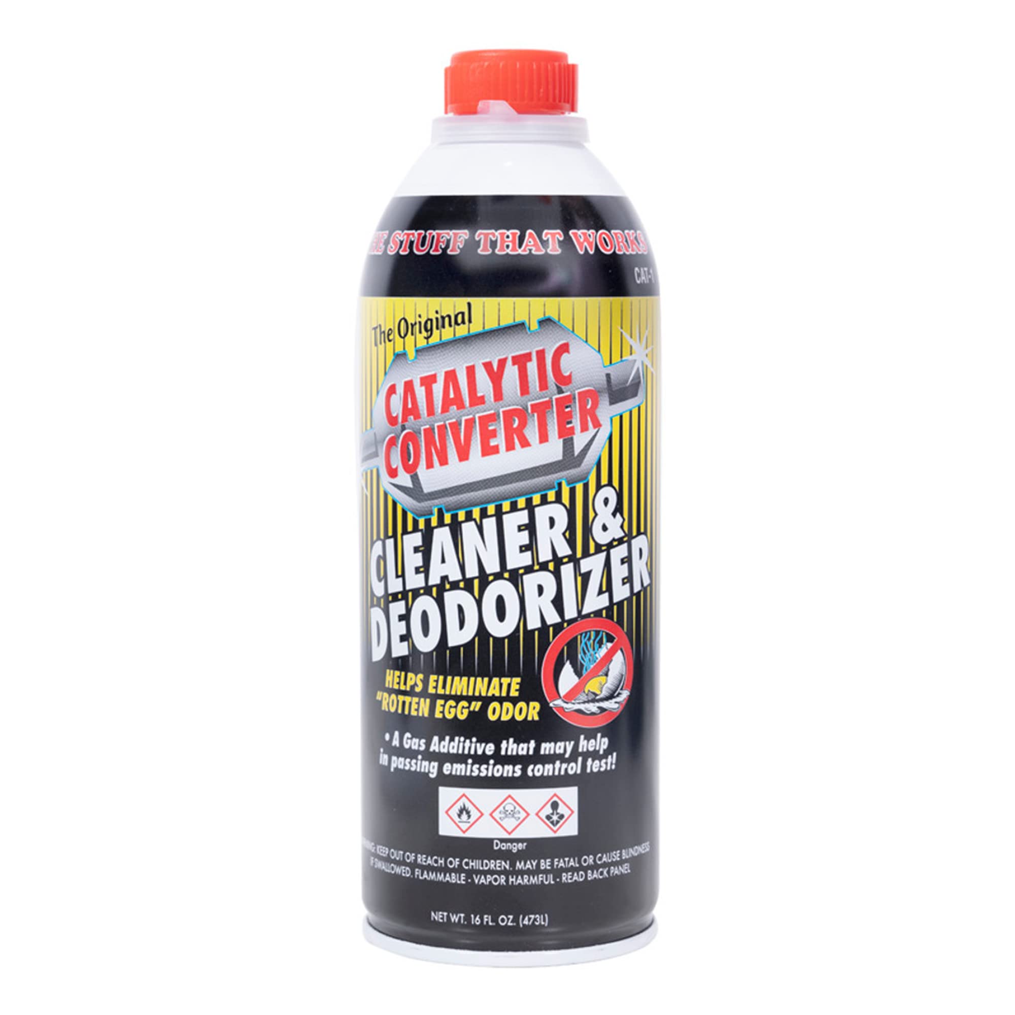 Solder-It Catalytic Converter Cleaner And Deodorizer (16 Fl Oz) | Fuel System Cleaner | Egr Valve, Combustion Chamber, And Oxygen Sensor Cleaner | Catalytic Cleaner Fuel Additive For Gasoline Engines