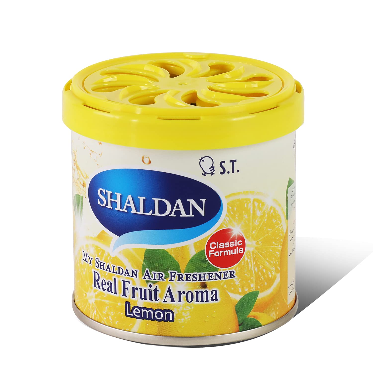 My Shaldan Japanese Room/Car Limonene Gel Natural Air Freshener Cans, Lemon Scent, 80G