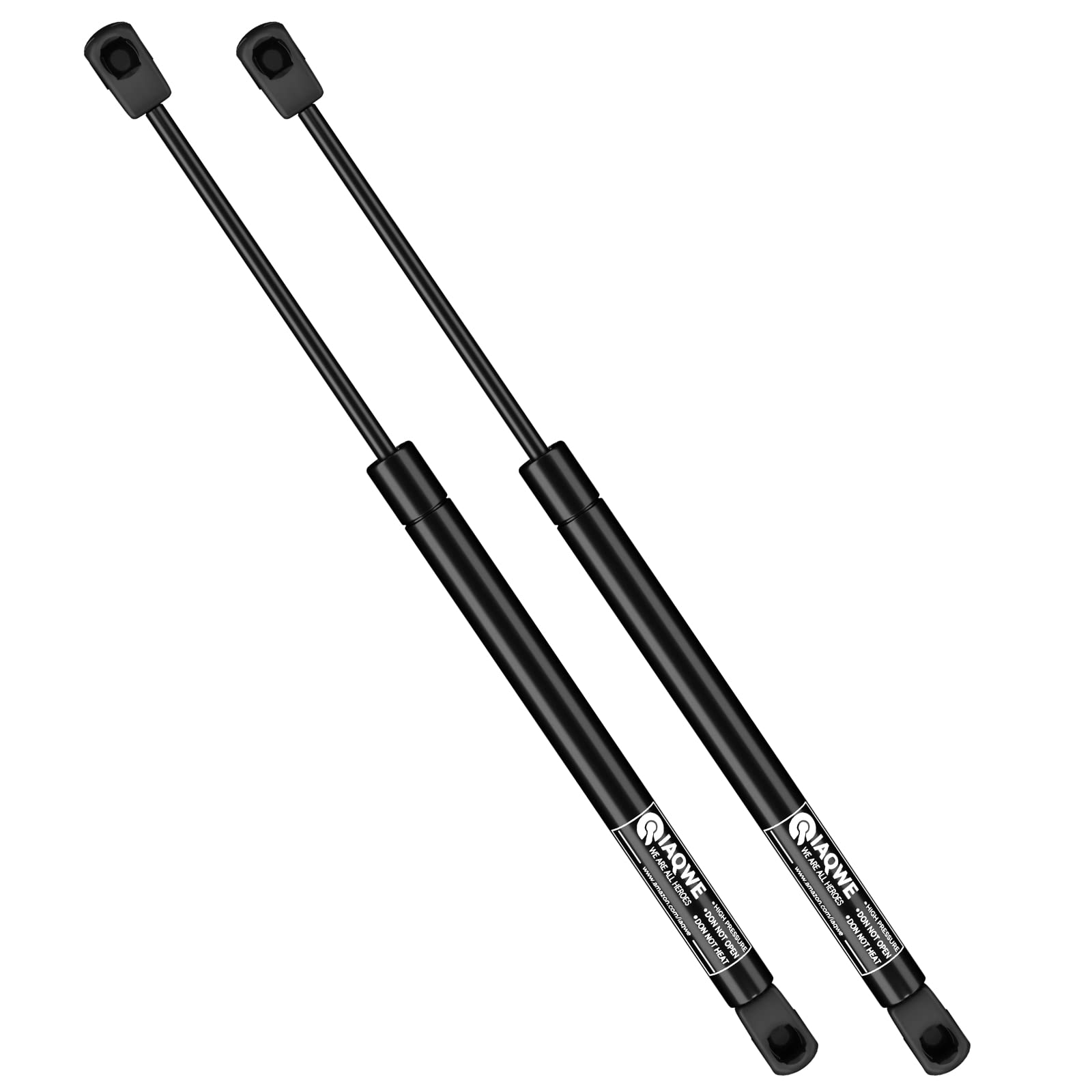 C16-02622 17 28Lbs/127N Gas Struts Spring Shocks Lift Support For Leer Are Snugtop Camper Shell Truck Topper Rear Window Truck Cap Canopy Door Boat Hatch Toolbox Lid 2Pcs By Iaqwe