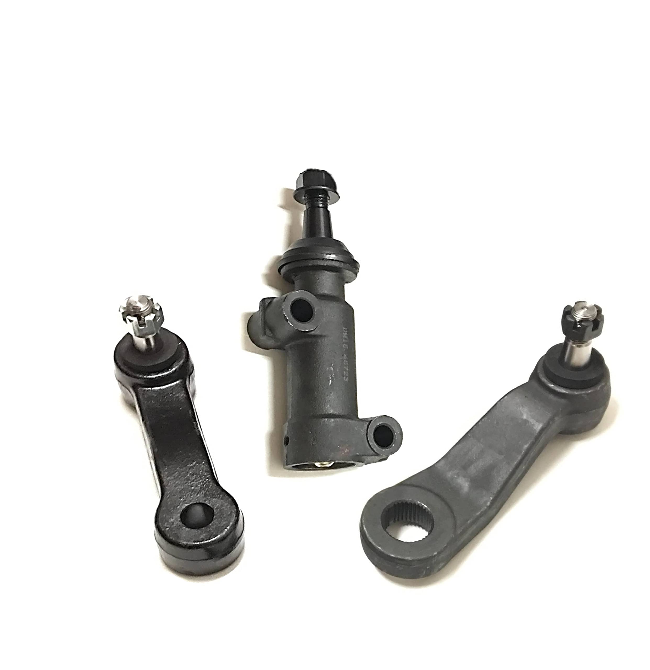 3 Pieces Front Idler Arm, Pitman Arm With 4 Grooves + Idler Arm Assembly Steering Kit Compatible With 4Wd Models