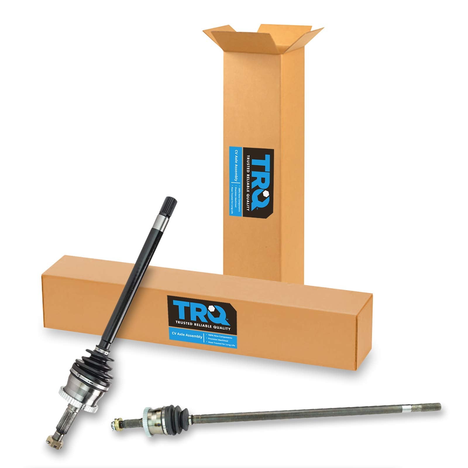 Trq Front Cv Joint Axle Shaft Pair Set Compatible With Grand Cherokee Quadra Drive 4Wd